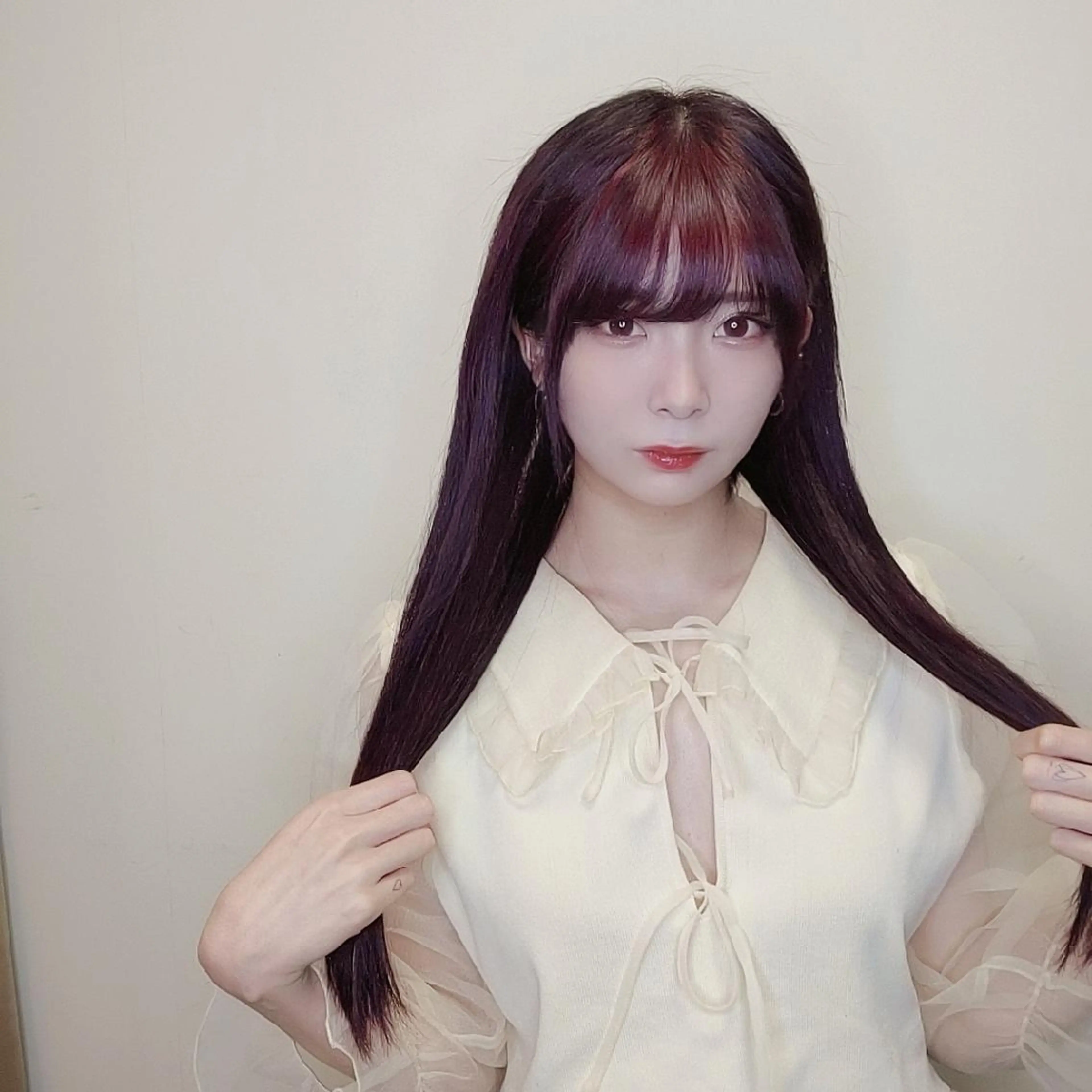 ロング カラー エクステ トリートメント カット エクステ ハネエクステ表参道/ 羽エクステSpicaのヘアスタイル