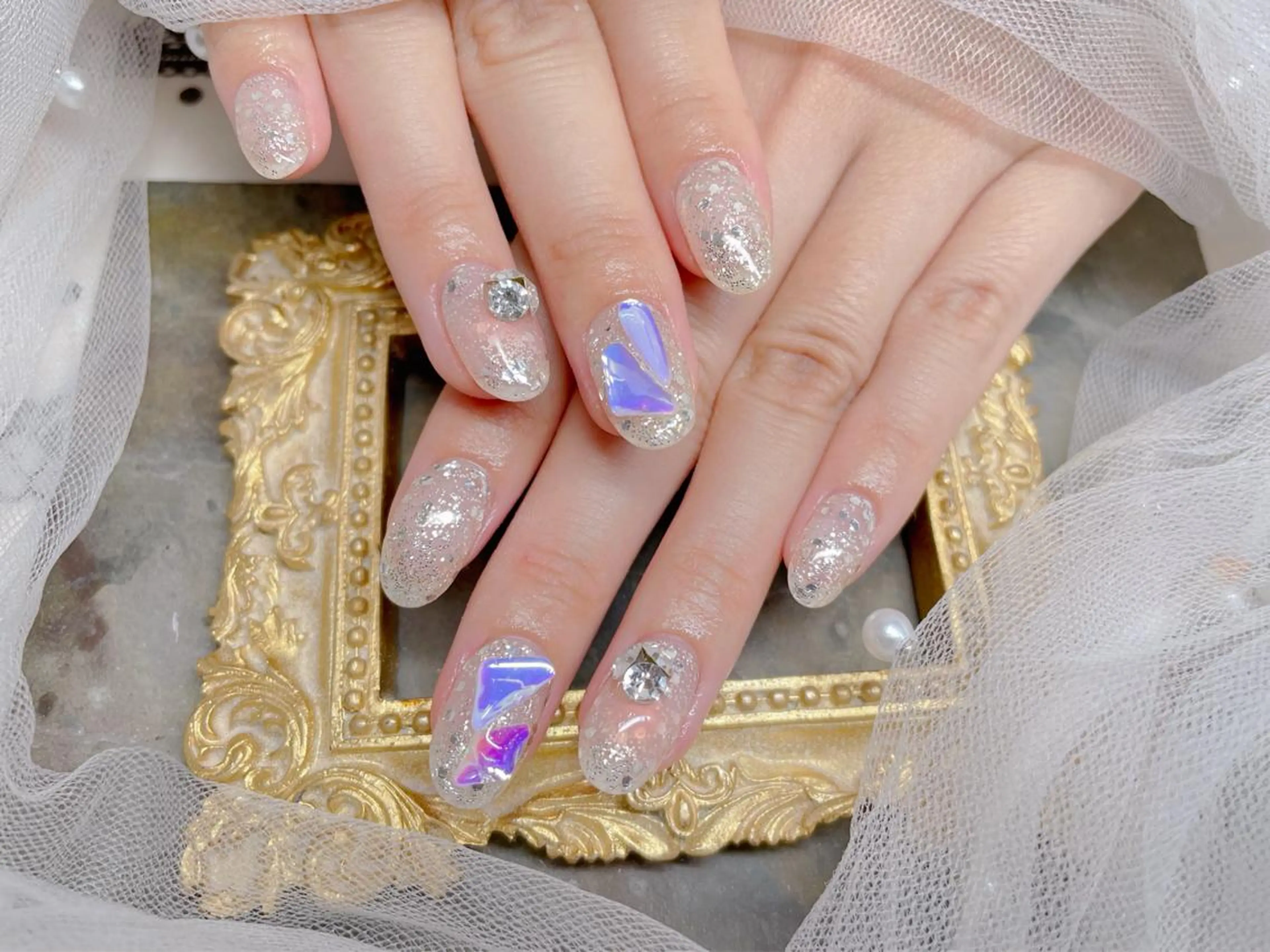 ネイル ハンドネイル マジックミラー所属・マジック ミラーのネイルデザイン