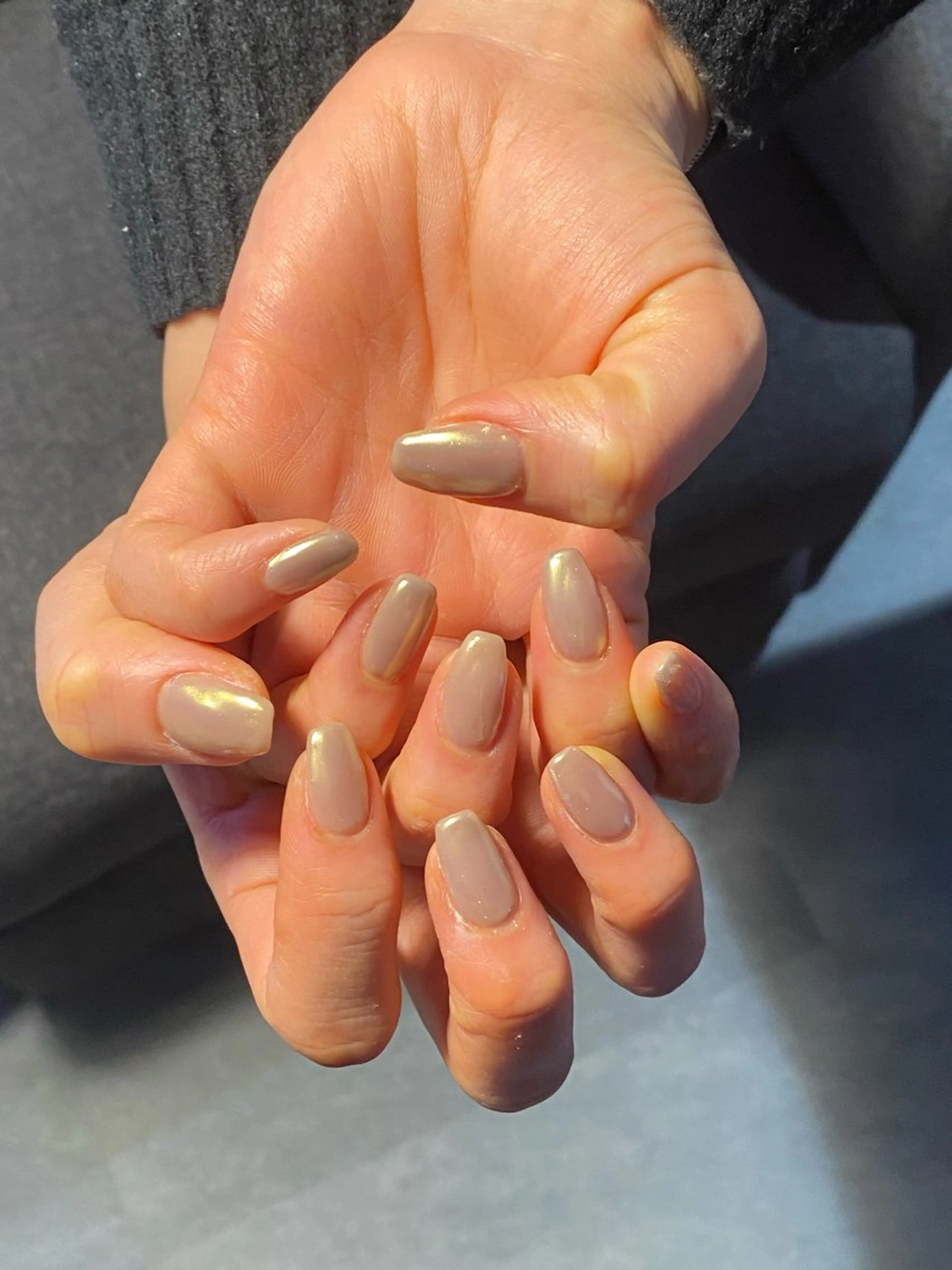 ハンドジェル💅ミラーネイル🪞の写真