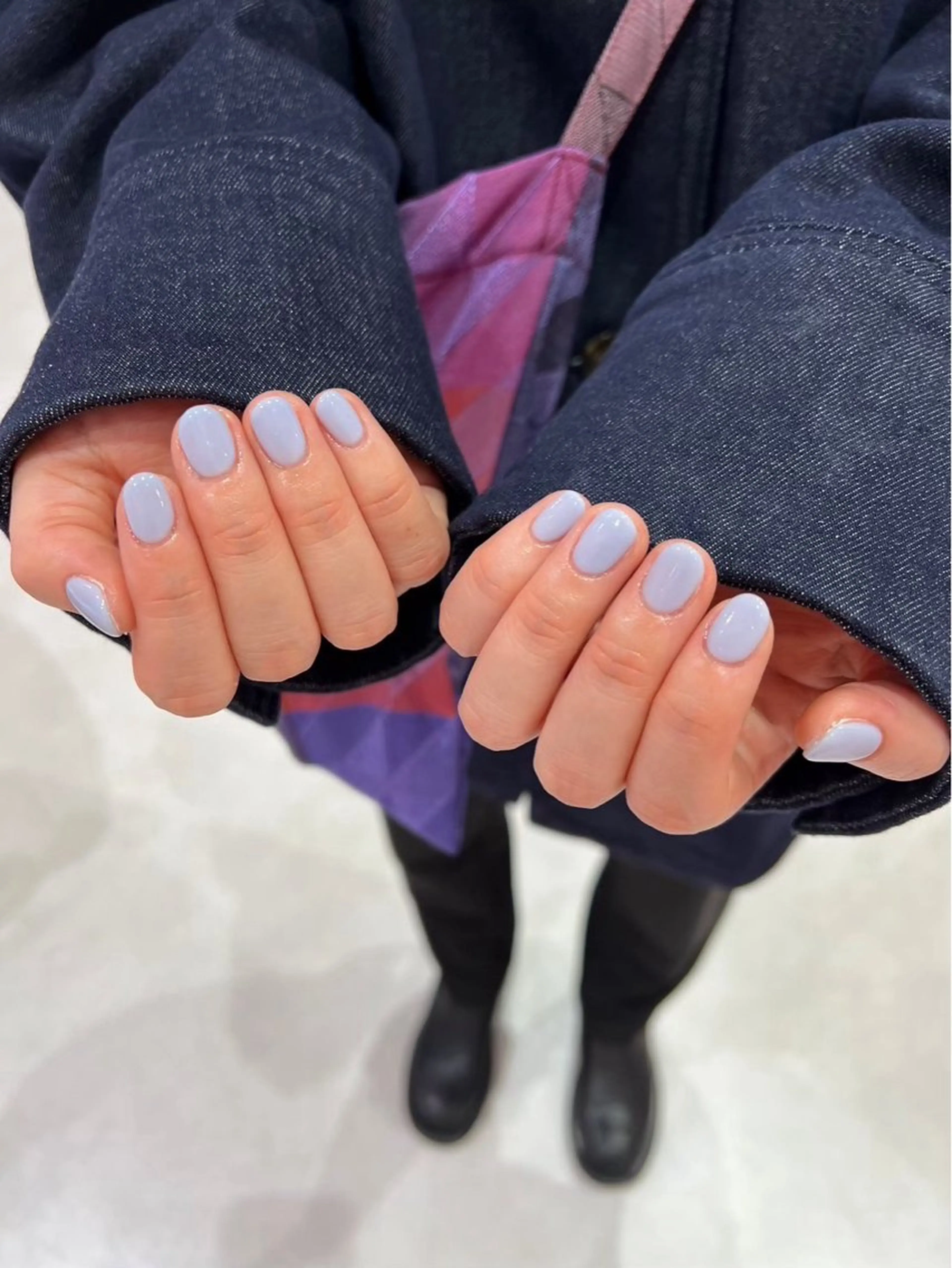 ネイル ワンカラーネイル LUCY心斎橋/ Yuzuki🍒のネイルデザイン