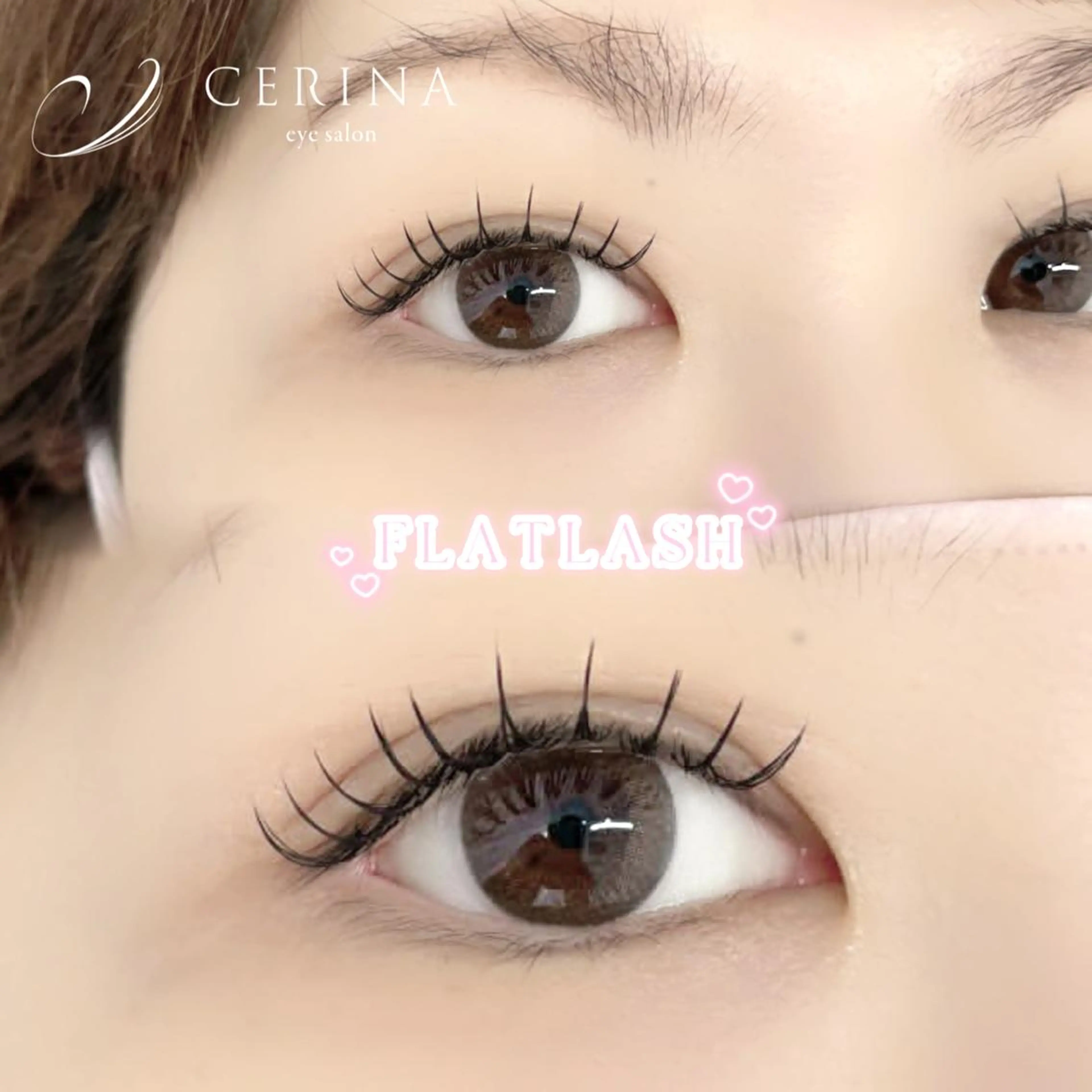 マツエク・マツパ CERINA Asuka🎀のマツエク・マツパデザイン