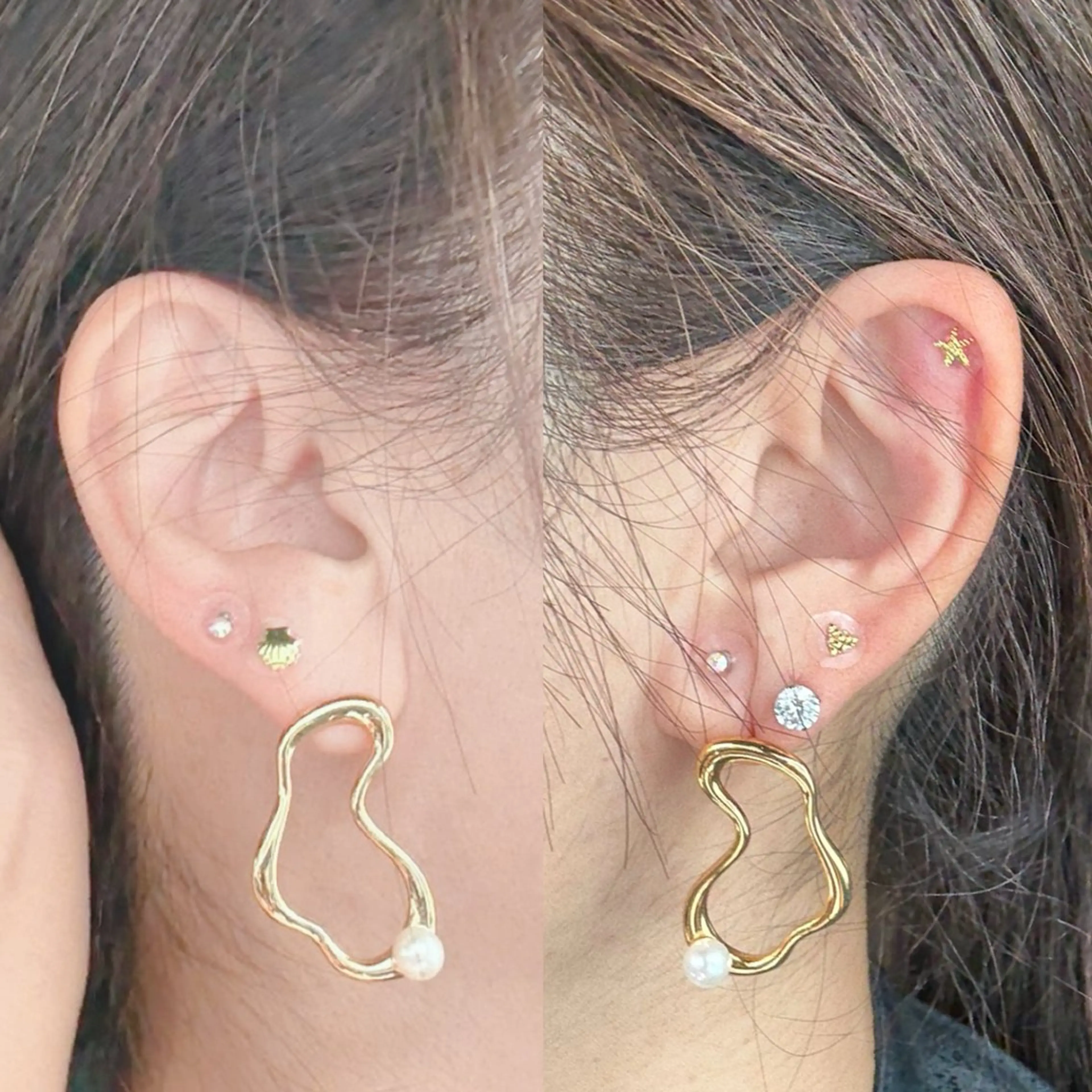 【話題の耳つぼジュエリー☆】両耳5粒¥2200/8〜10粒¥3800/11〜14粒¥4400の写真