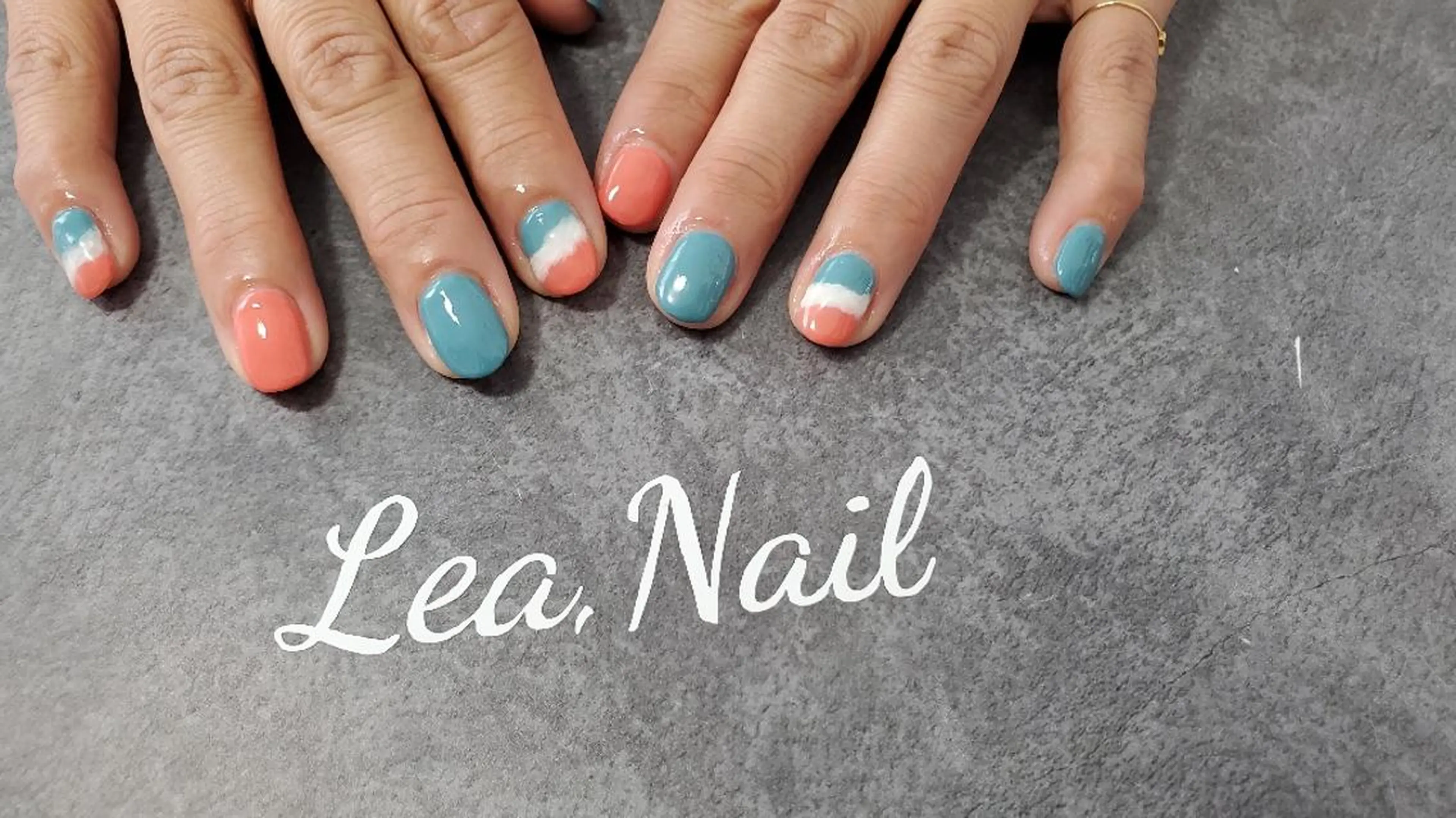 ネイル 持ち込み Lea,Nail所属・松橋 愛のネイルデザイン