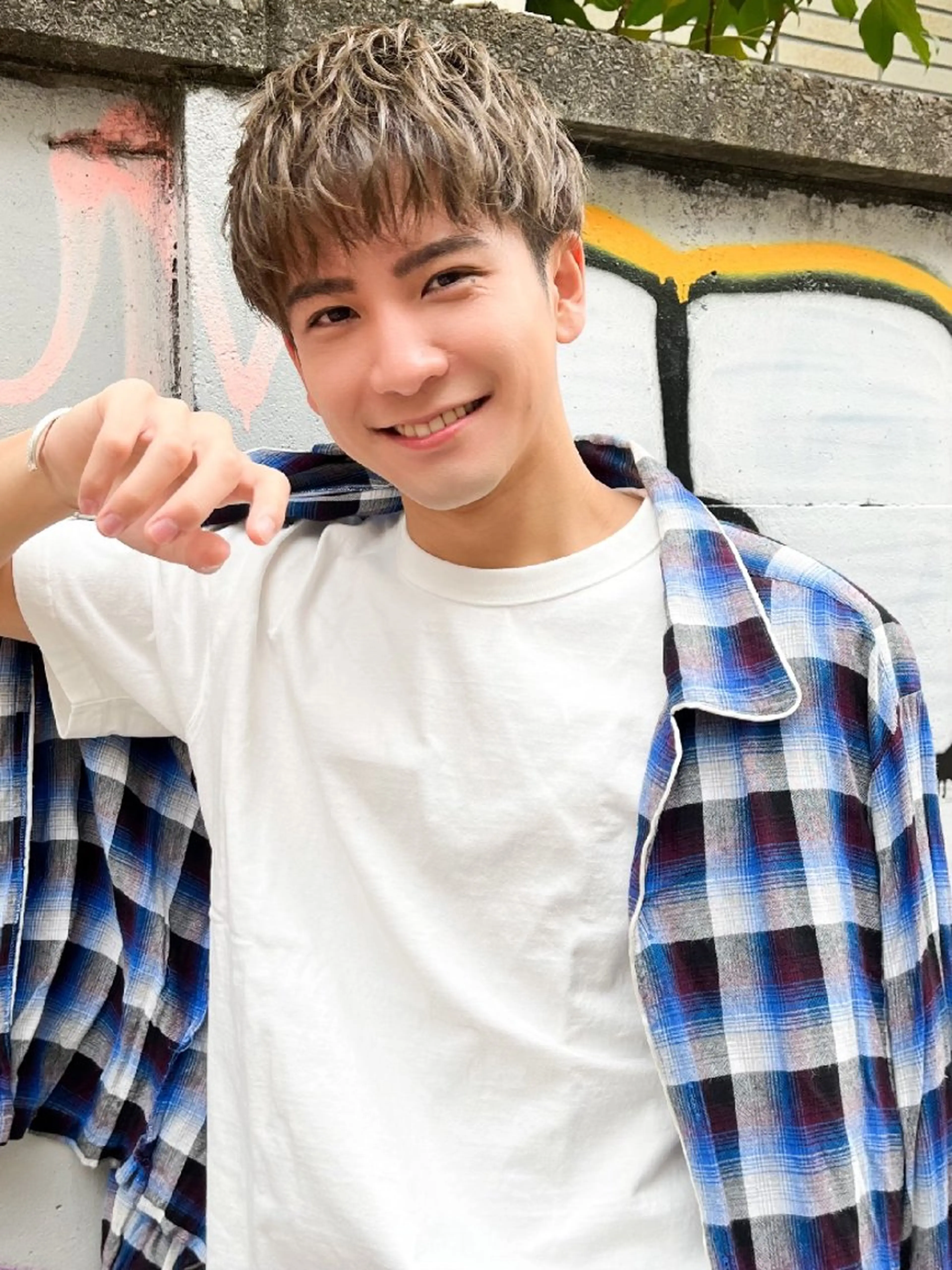 ショート パーマ カラー ヘアアレンジ メンズ カット パーマ トリートメント 【韓国ヘア】 人気No.1/ユウキのヘアスタイル