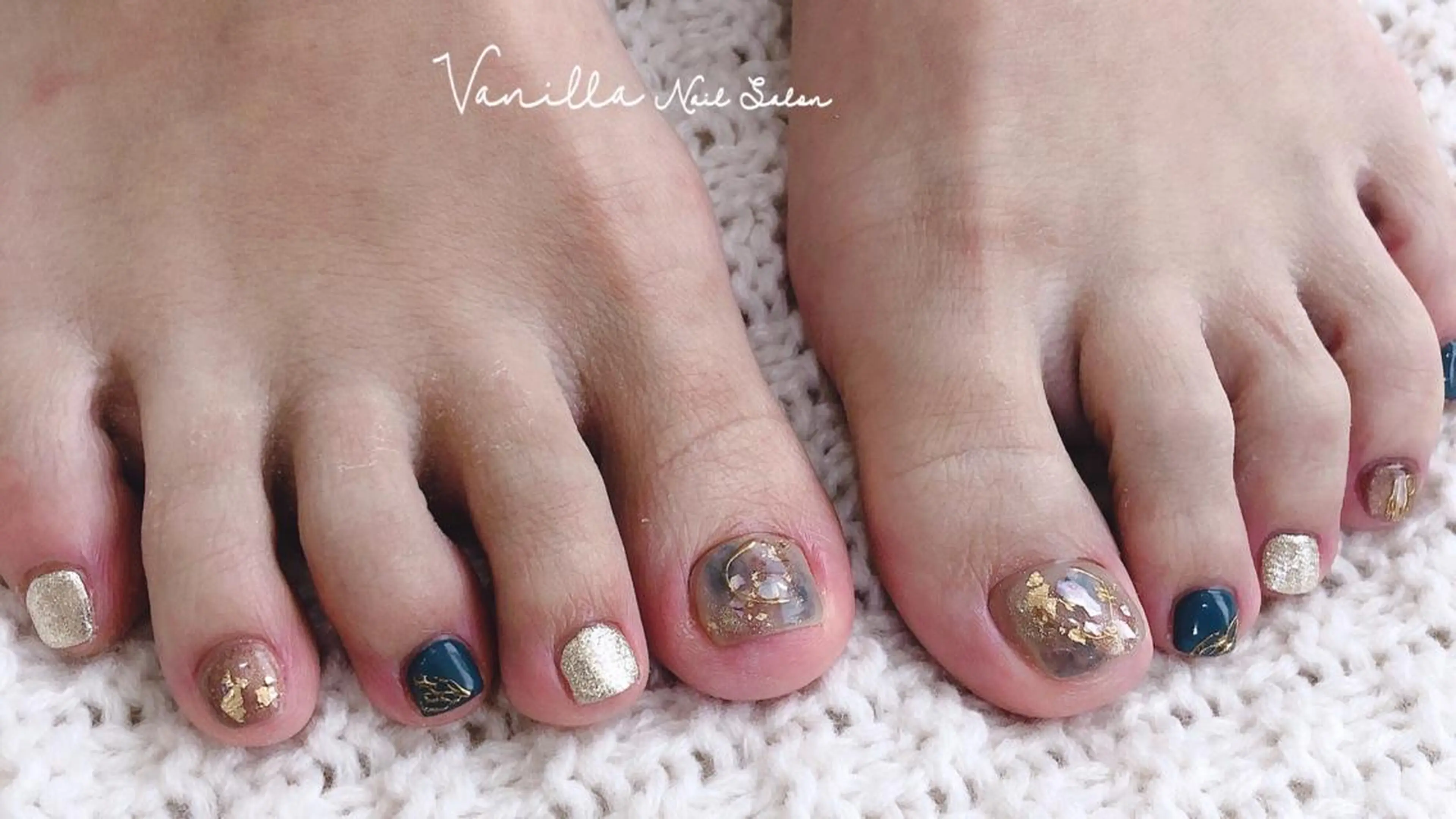 ネイル フットネイル Vanilla ネイルサロン　西川口のネイルデザイン