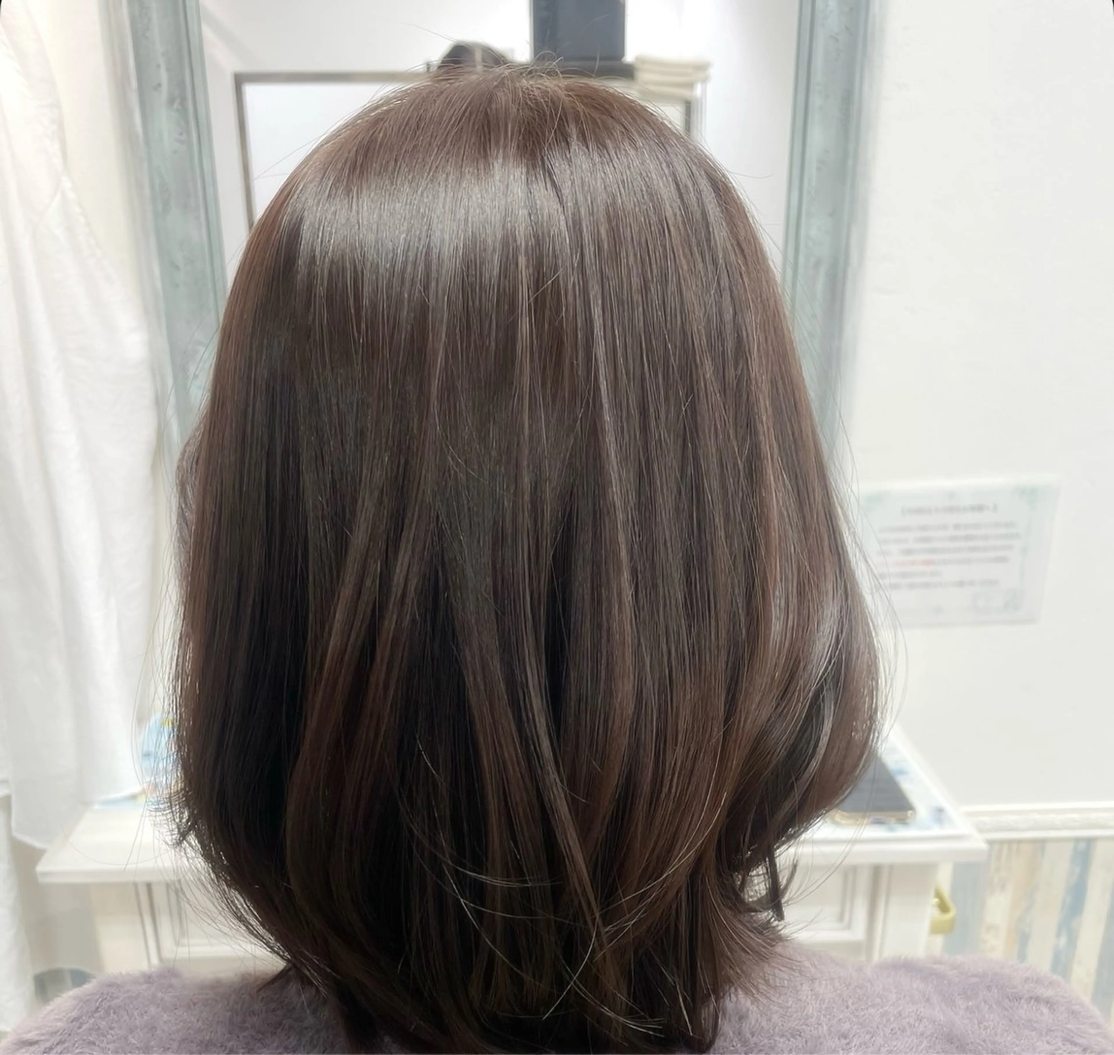 ミディアム カット ヘアカラー 【tico】 Chihoのマツエク・マツパデザイン