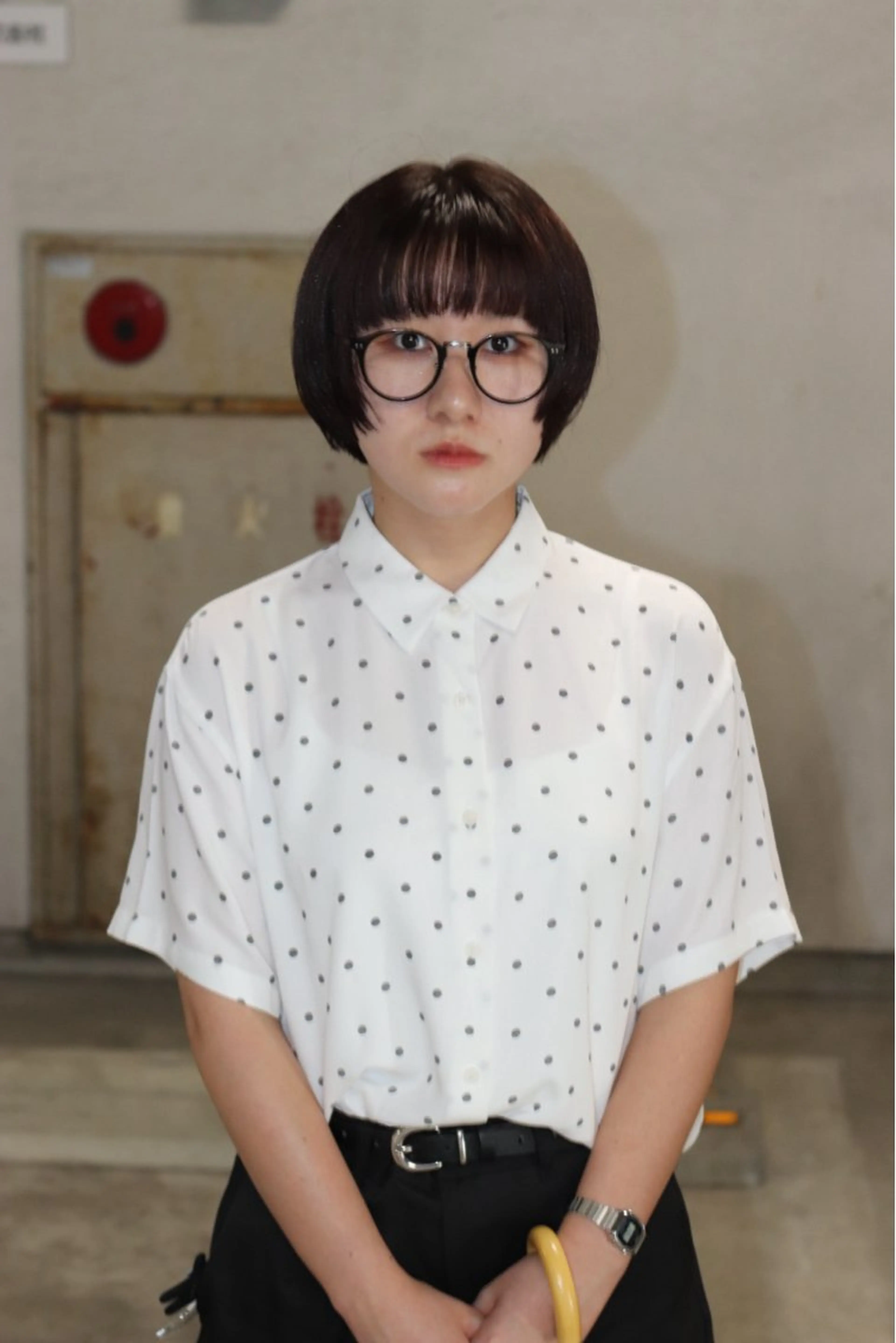 ショート カラー ブラウンカラー くすみブラウン ボブ カット ヘアカラー Joh/メンズカット /レイヤー/ブリーチのヘアスタイル