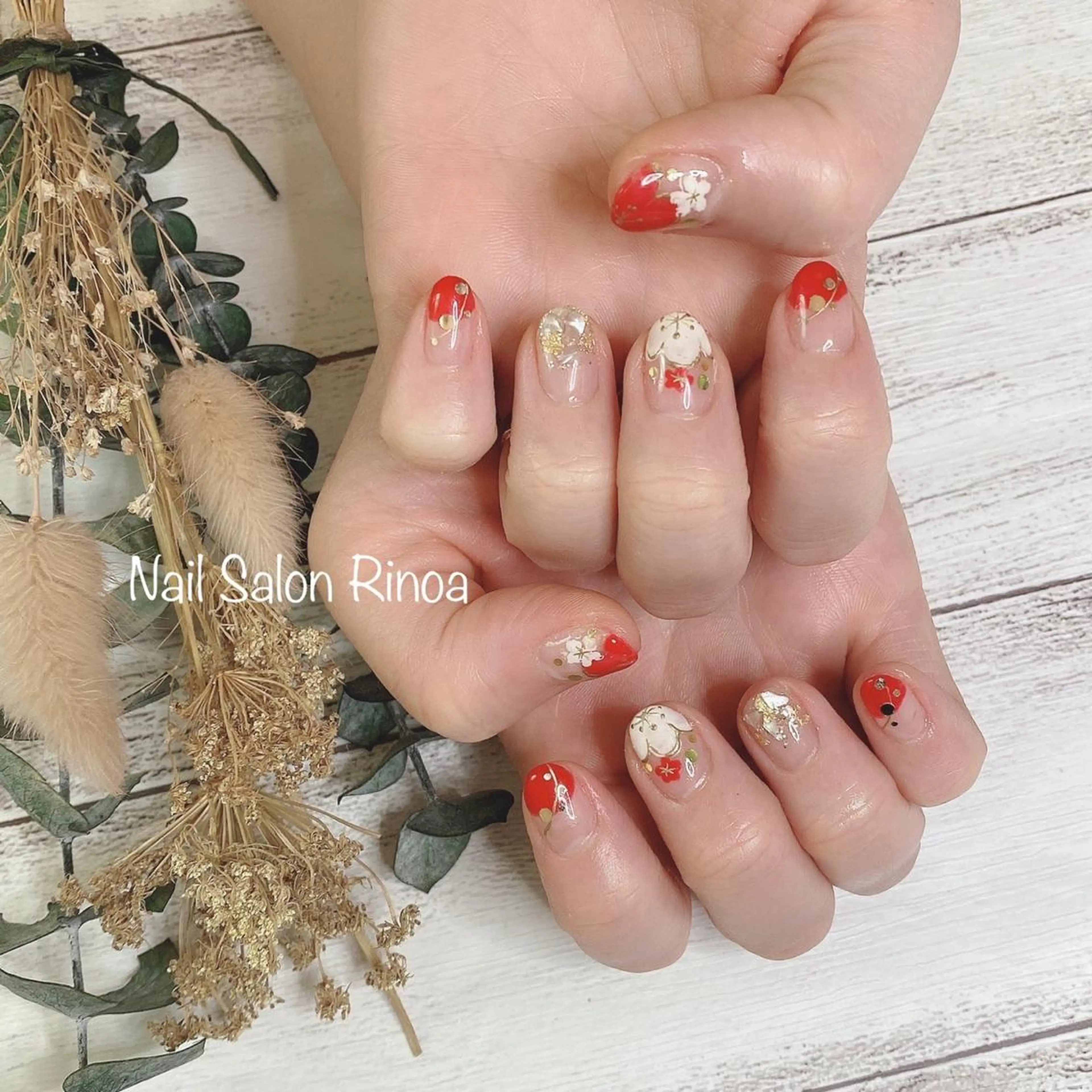 ネイル Nail Salon Rinoaのネイルデザイン