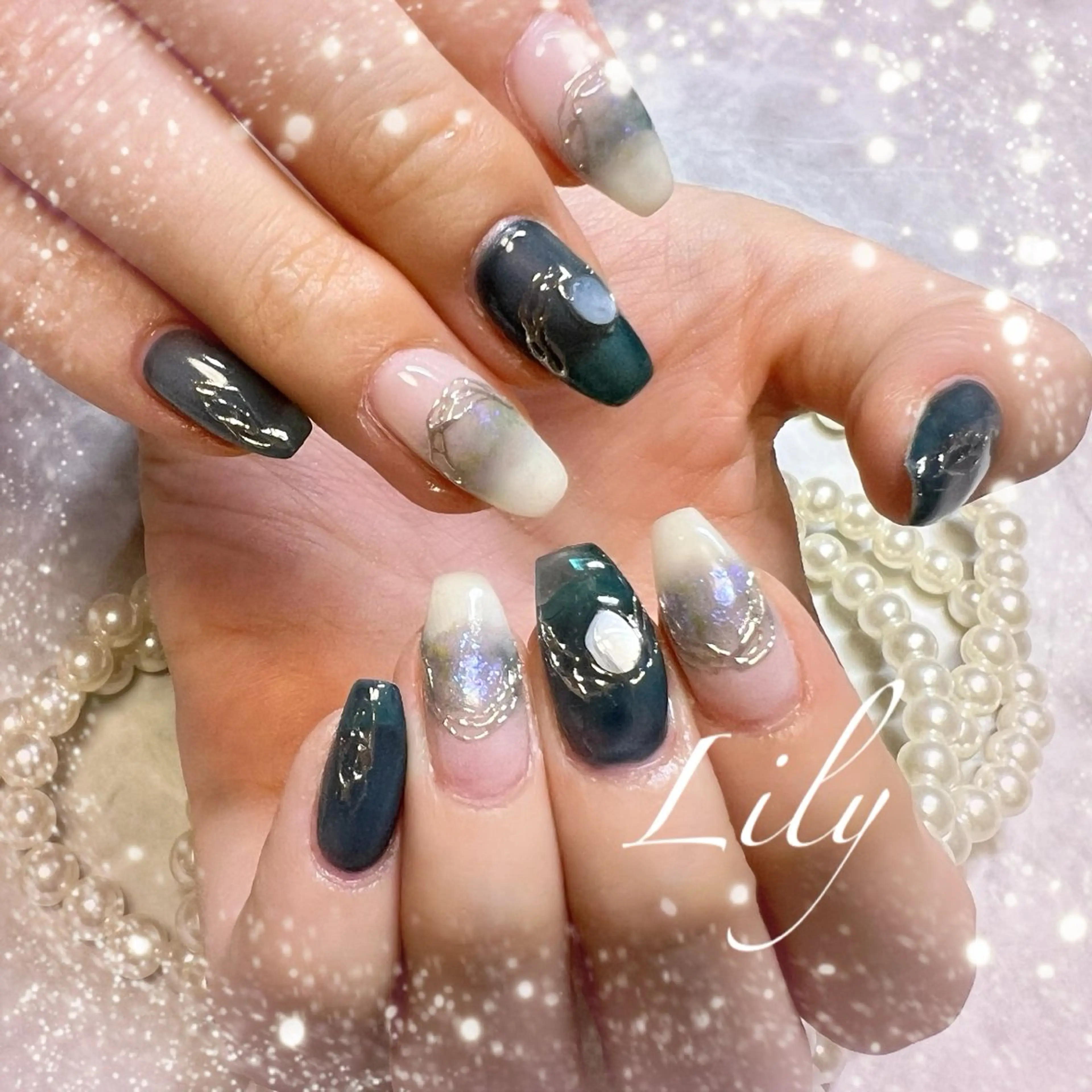 ネイル ハンドネイル Nailsalon Lilyのネイルデザイン