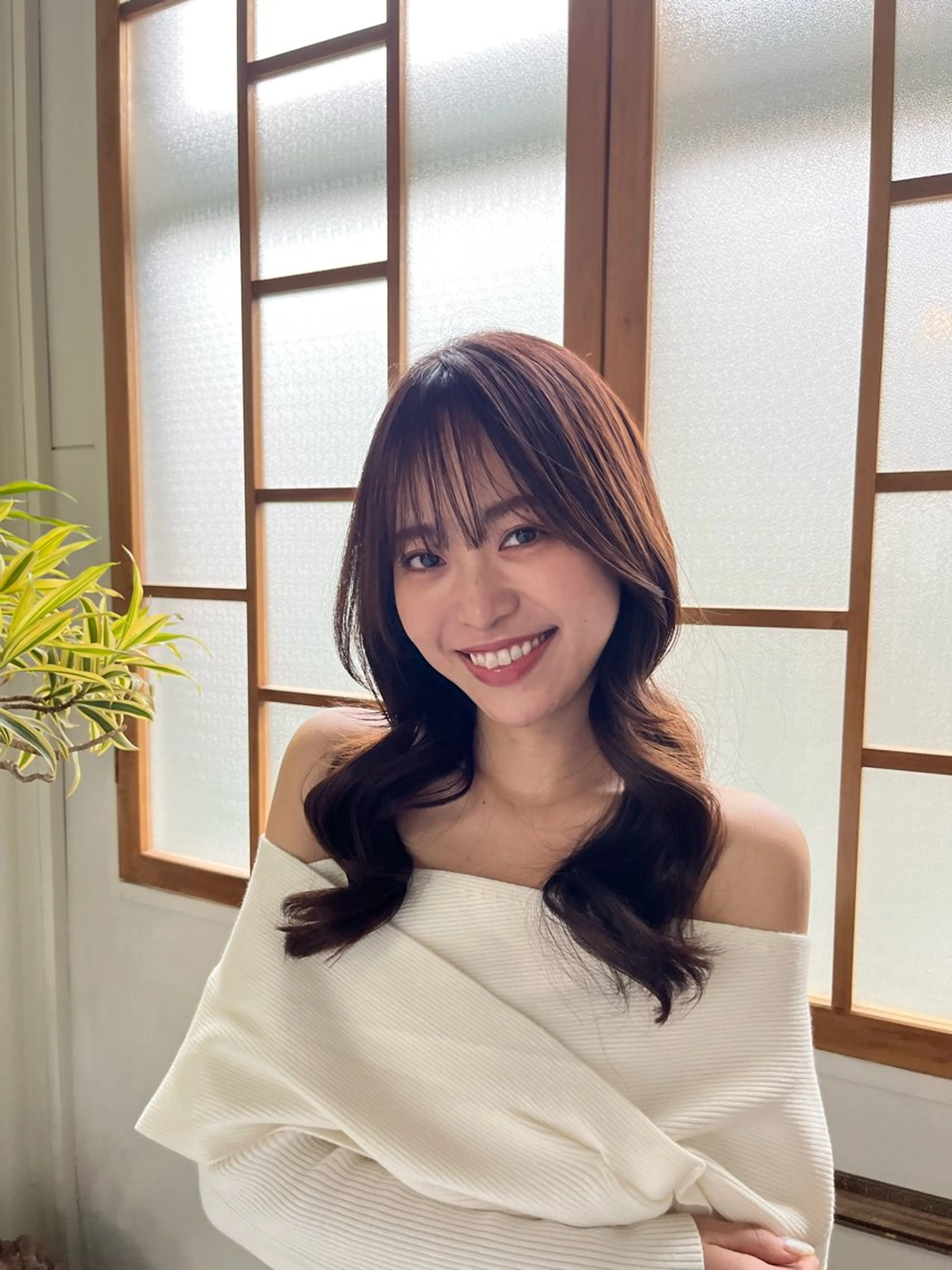 ロング カラー カット ヘアカラー トリートメント 🫧ナオ🫧 /韓国 ヘア/ マンツーマンのヘアスタイル