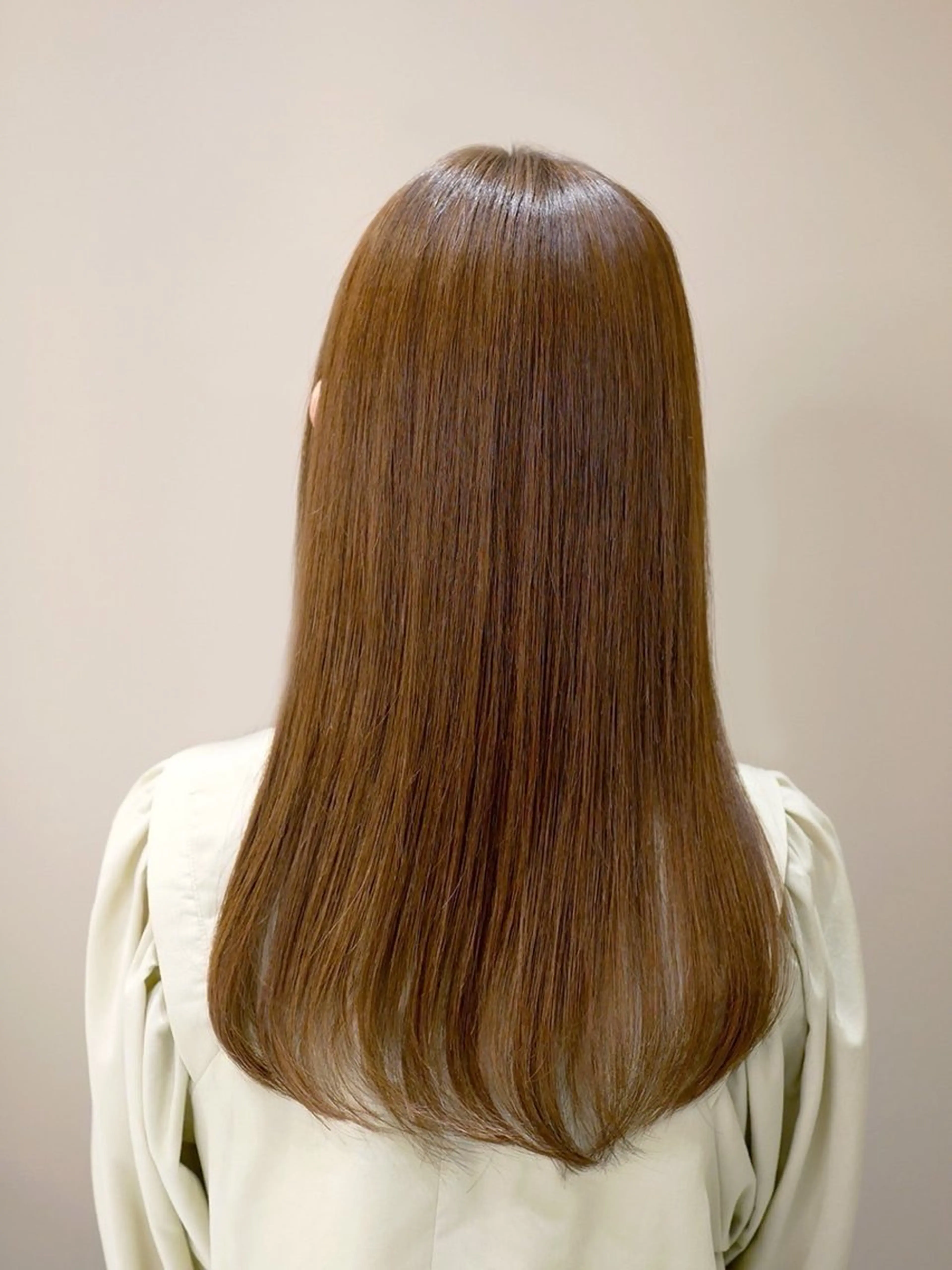 ロング 縮毛矯正 トリートメント 【美髪を叶える💝】 溝の口/栗原智恵のヘアスタイル