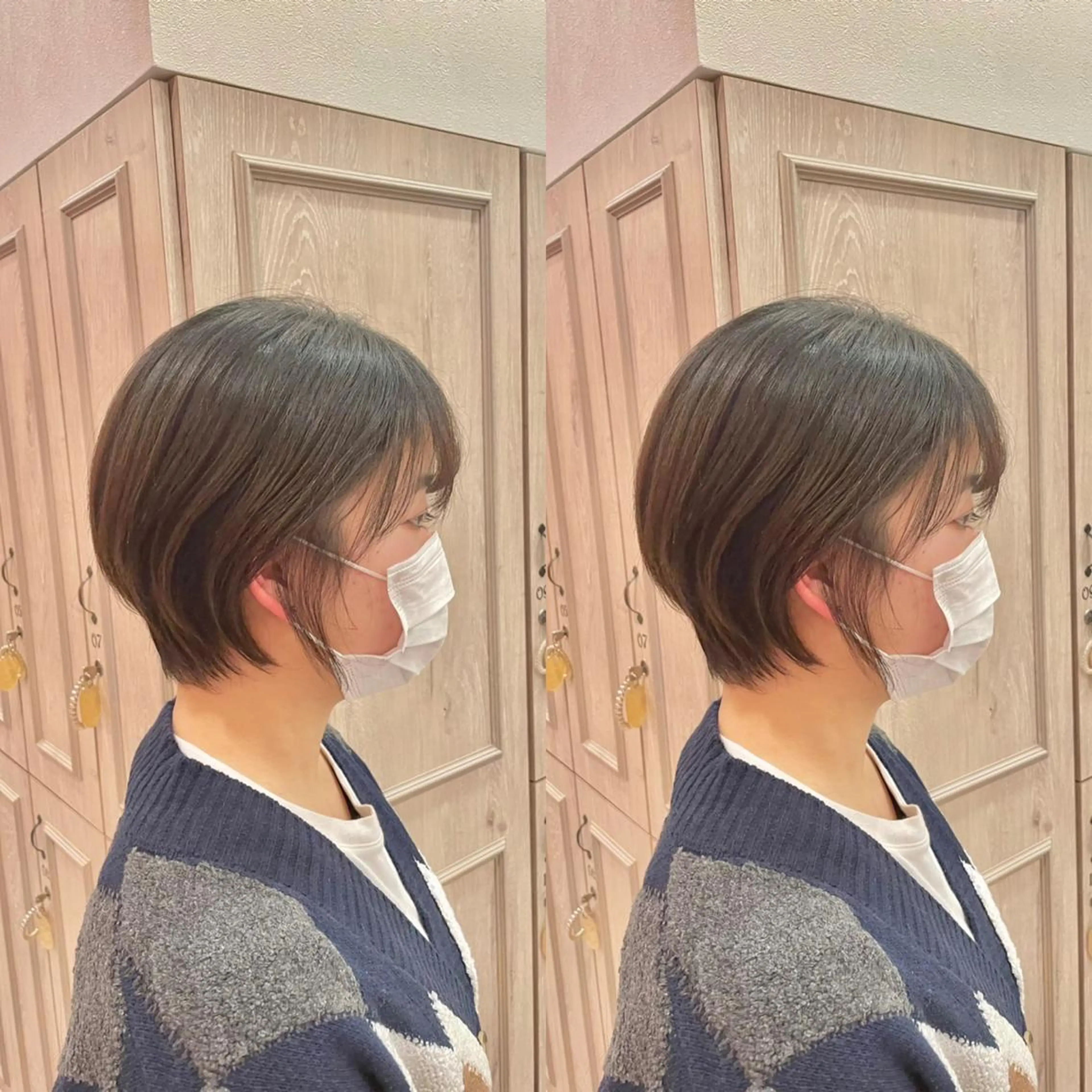 ショート カット トリートメント 【似合わせショート】 岡　那輝のヘアスタイル