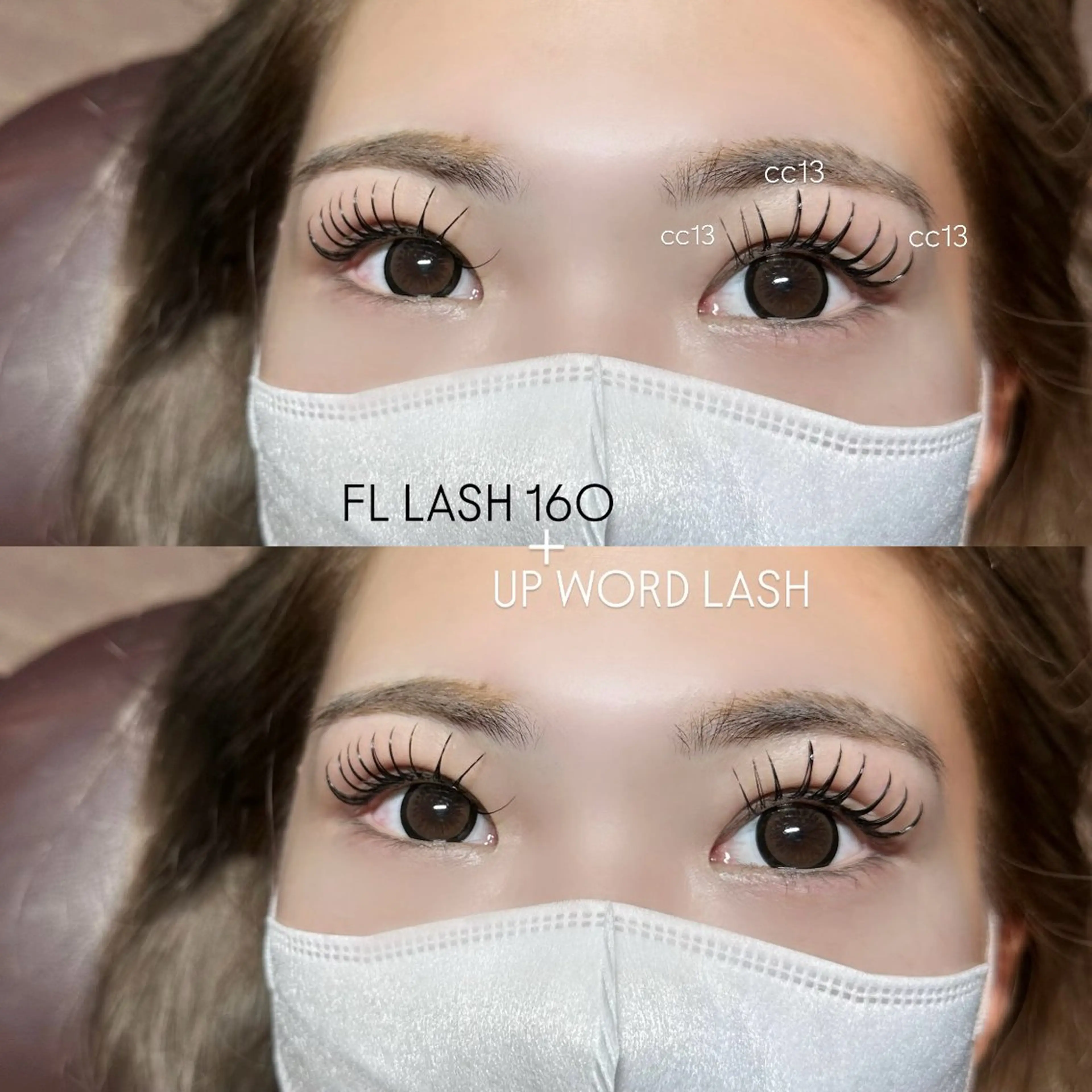 マツエク・マツパ フラットラッシュ アップワードラッシュ マツエク sour~un Himenaのマツエク・マツパデザイン