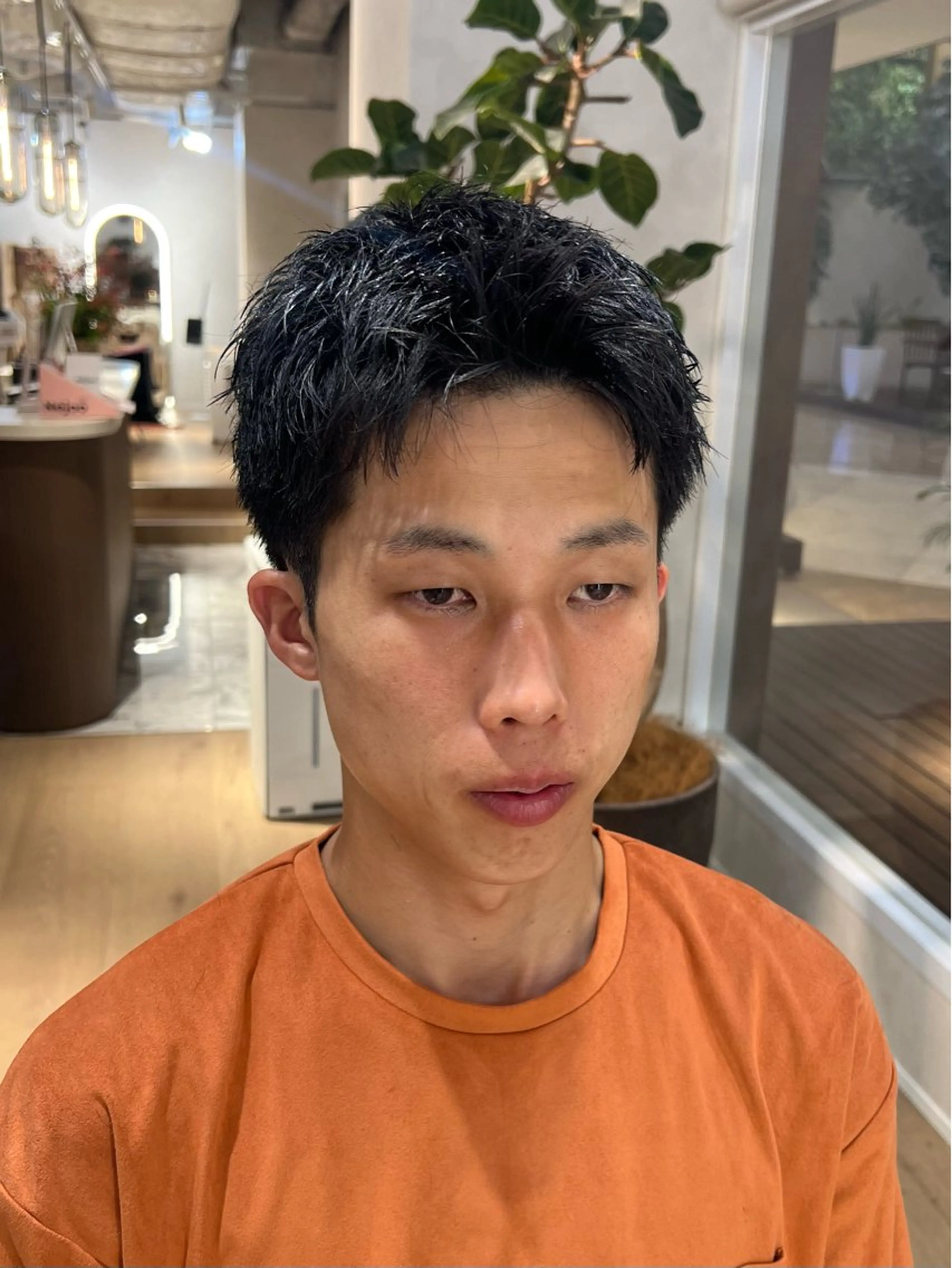 ショート メンズ カット unopulir Vamos店所属・梅田茶屋町メンズ 専門美容師 山元一平のヘアスタイル