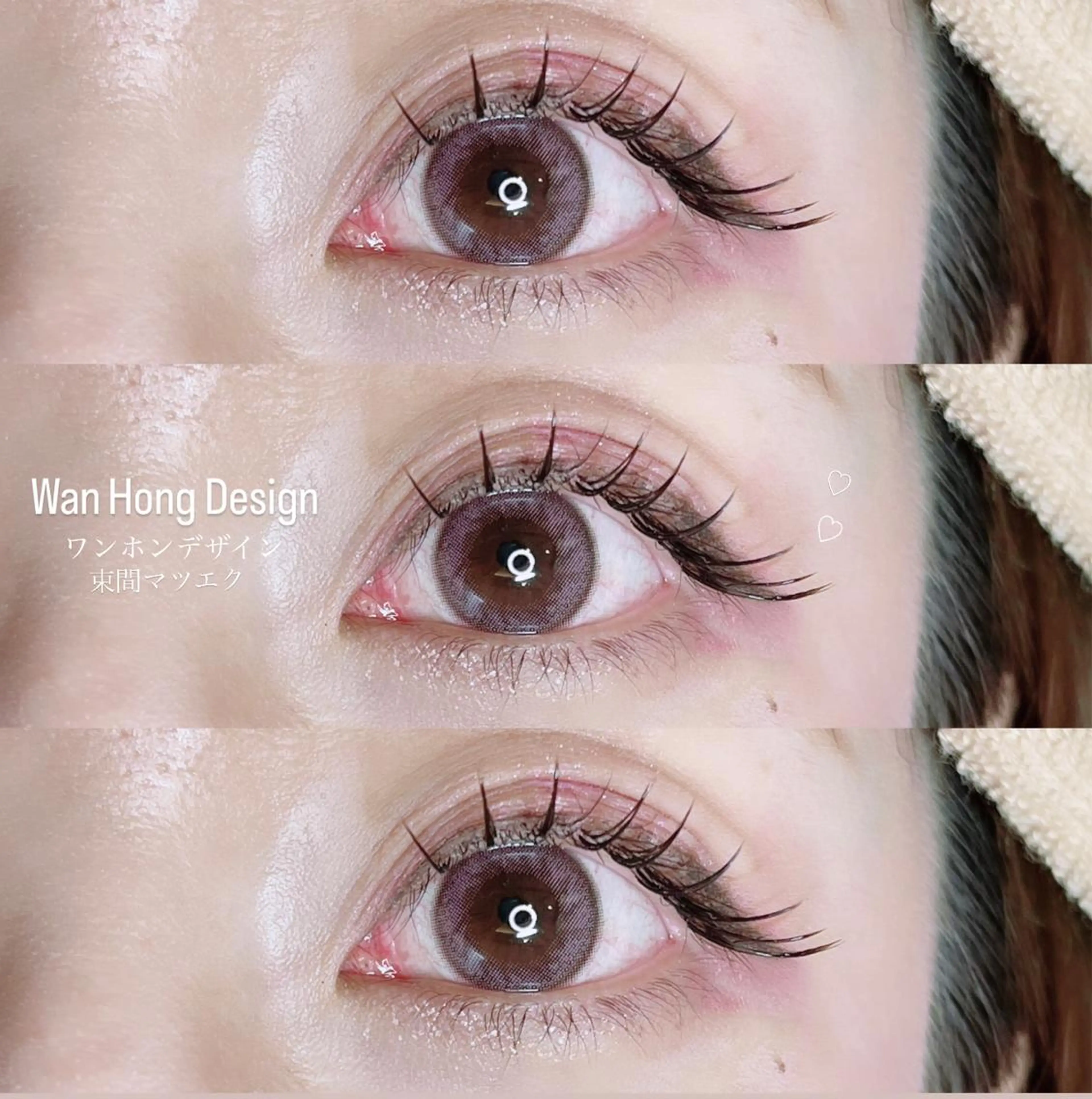 マツエク・マツパ ワンホンマツエク taniuchi ramuのマツエク・マツパデザイン