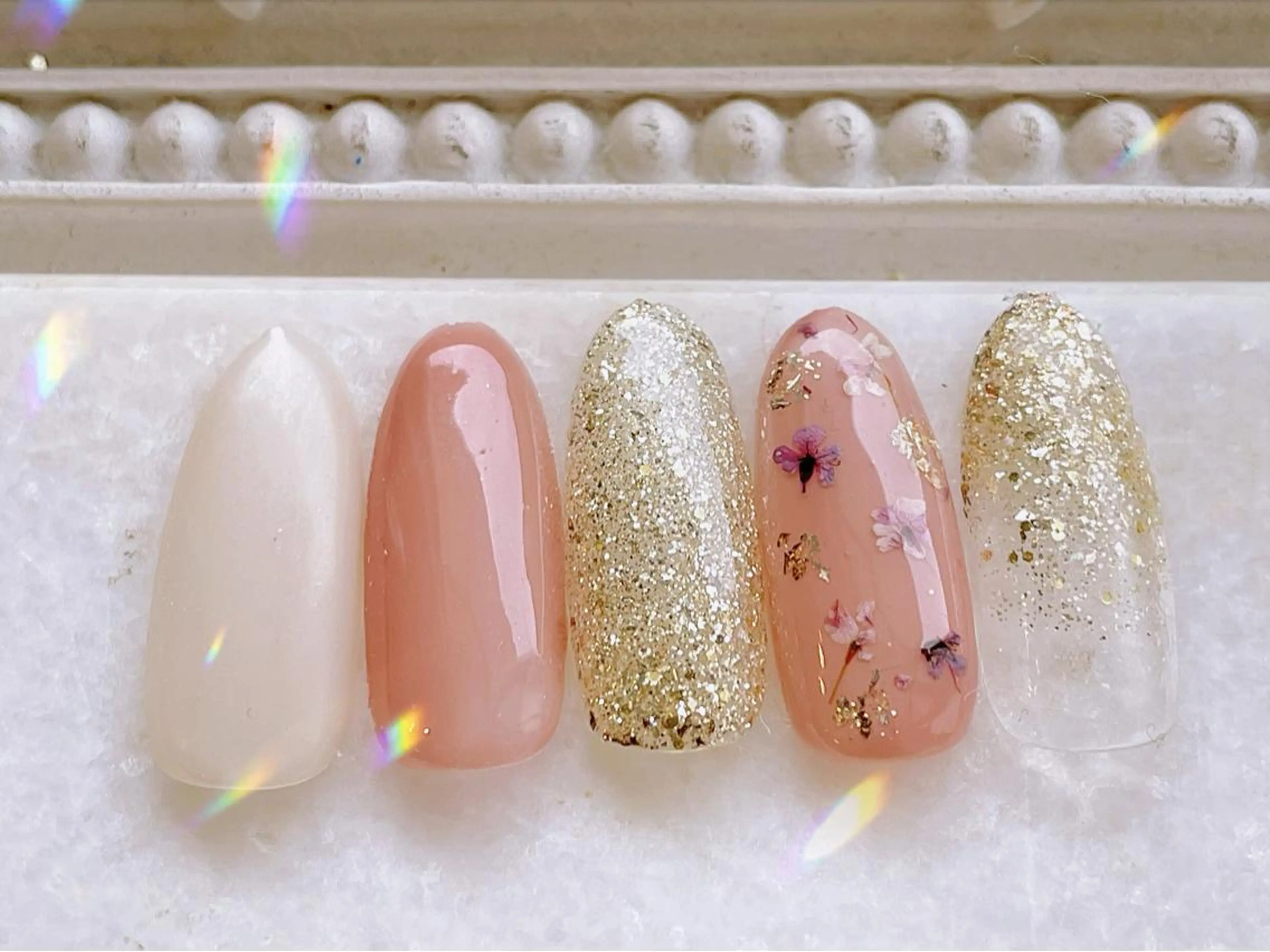 ネイル ジェルネイル パラジェル シンプルネイル ハンドネイル Satomi  のネイルデザイン