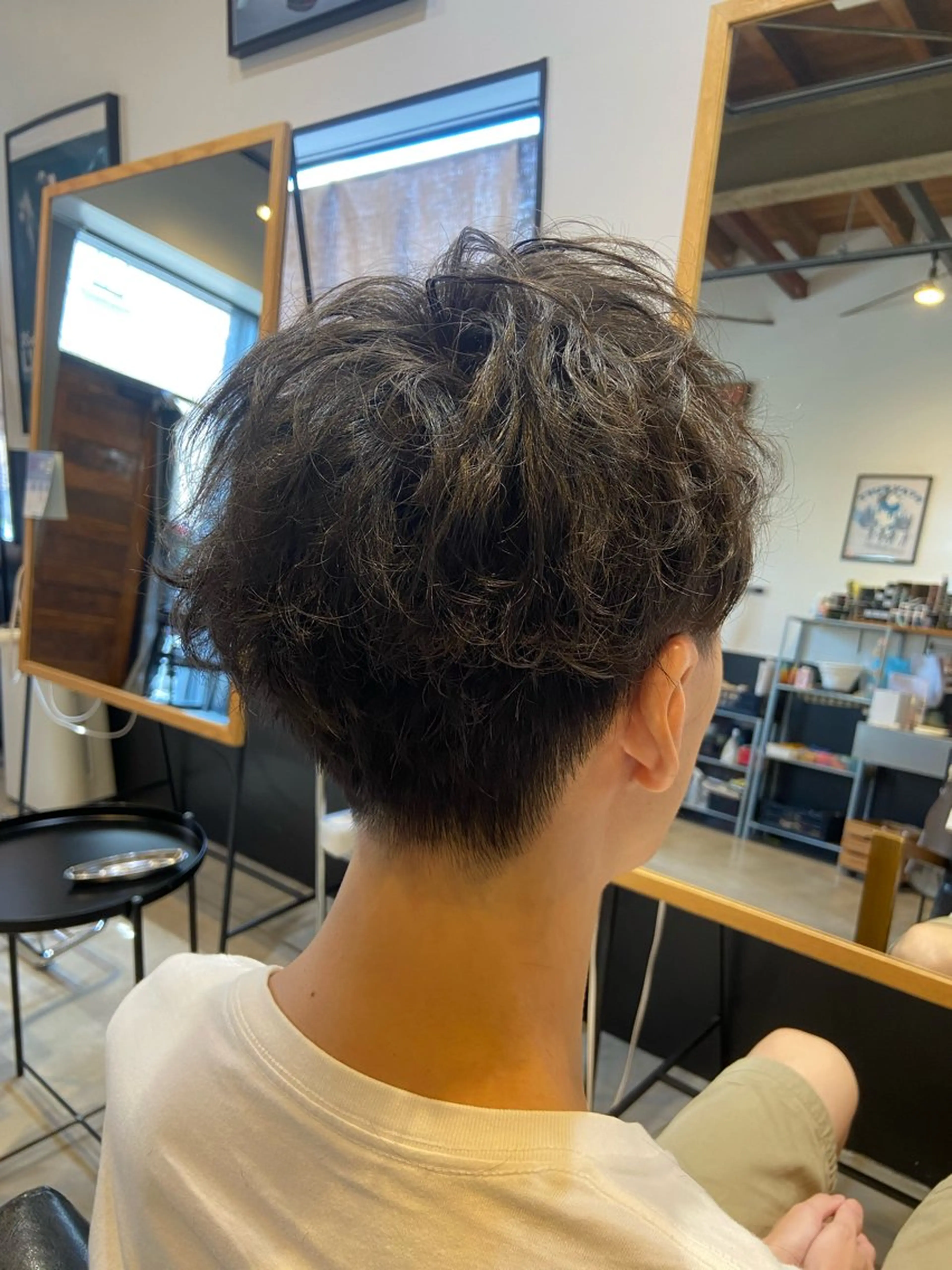 ショート くせ毛 パーマ hair salon TOKUNAGA所属・💫縮毛矯正/ カット💫徳永あい子のヘアスタイル