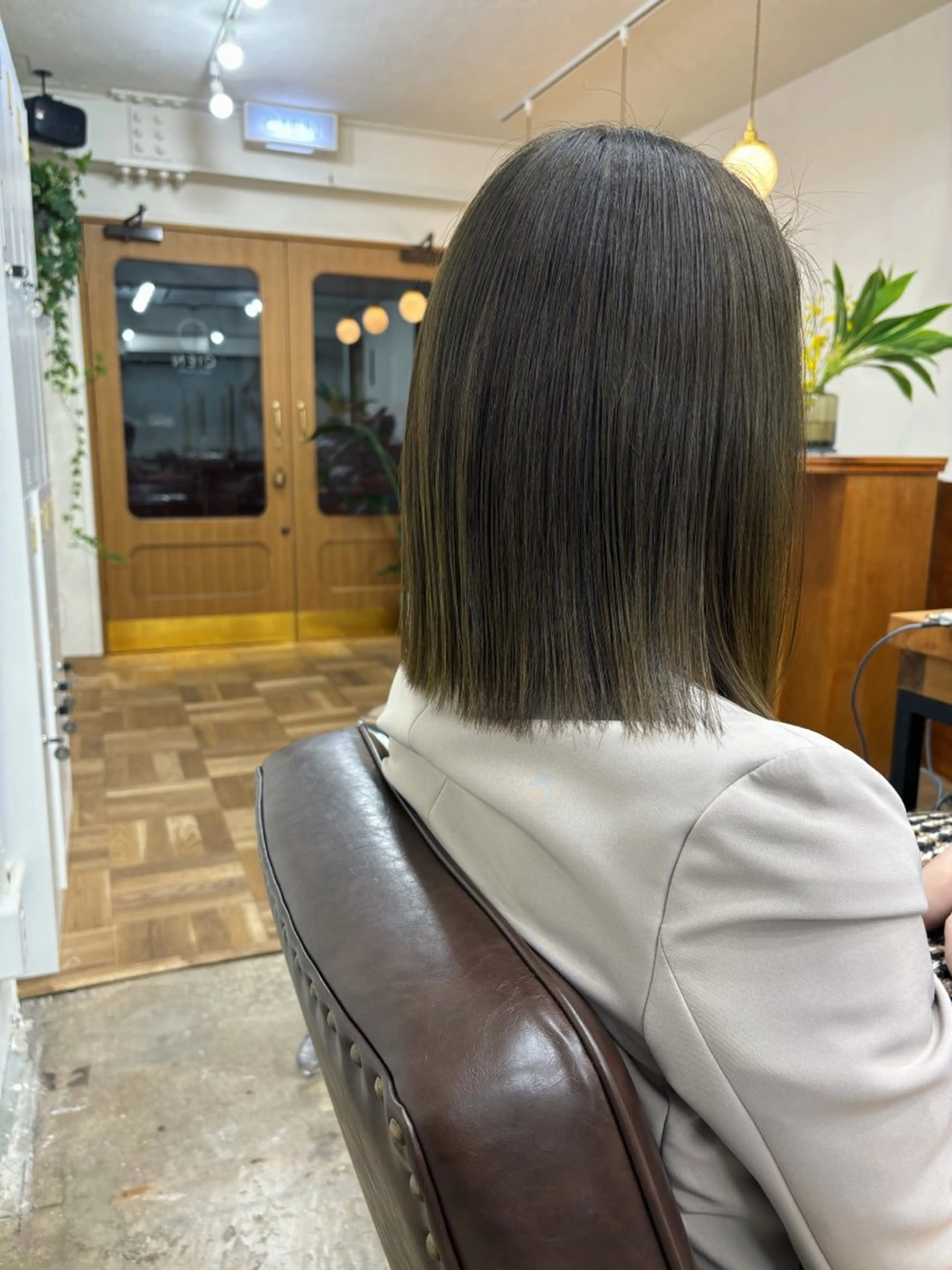 ミディアム 伸ばしかけ 外ハネヘア カット ヘアカラー トリートメント CIEN所属・ayano🫧 《CIEN》のヘアスタイル