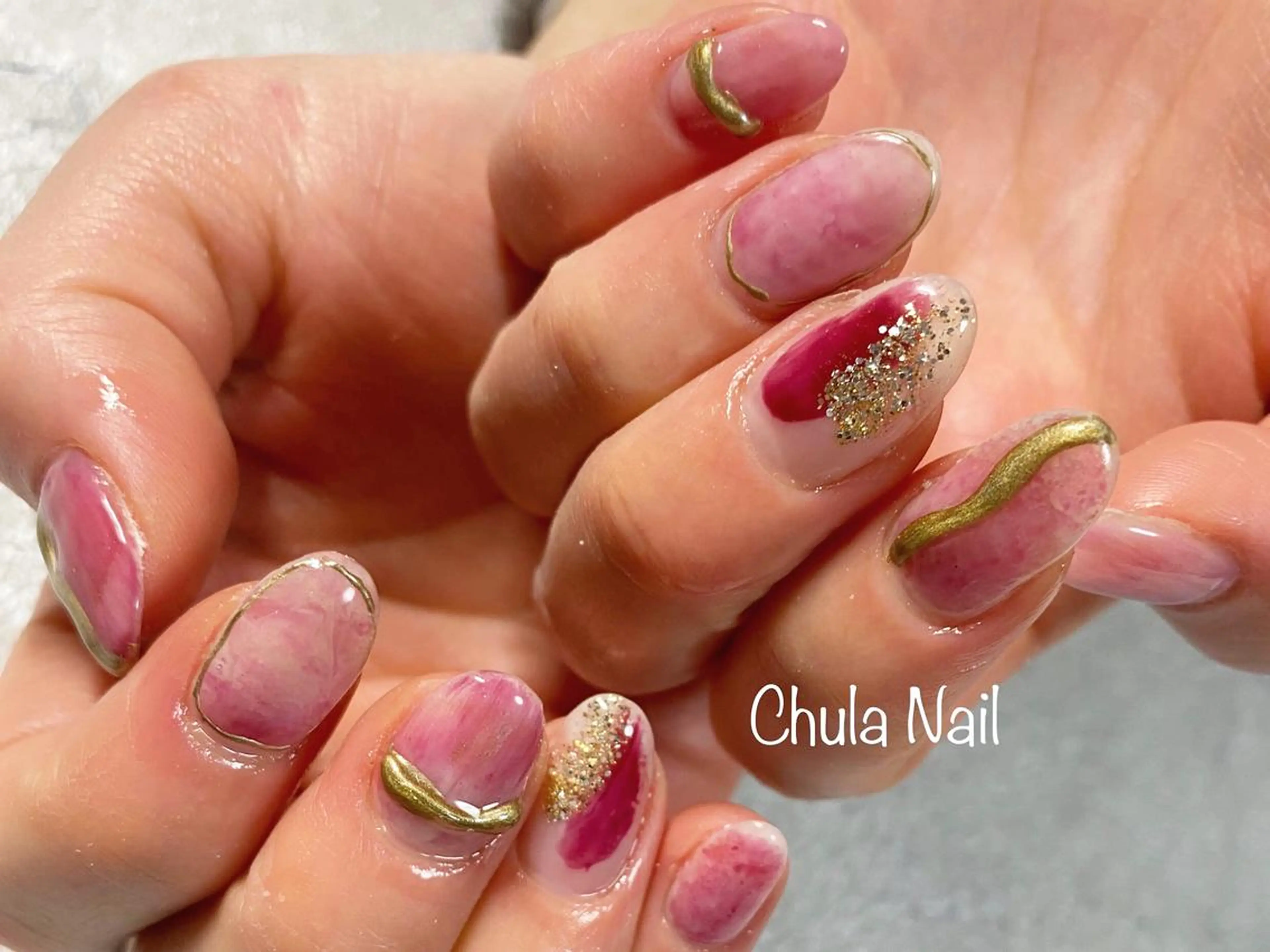 ネイル ハンドネイル ハンドケア ëmma nail_ by chulaのネイルデザイン