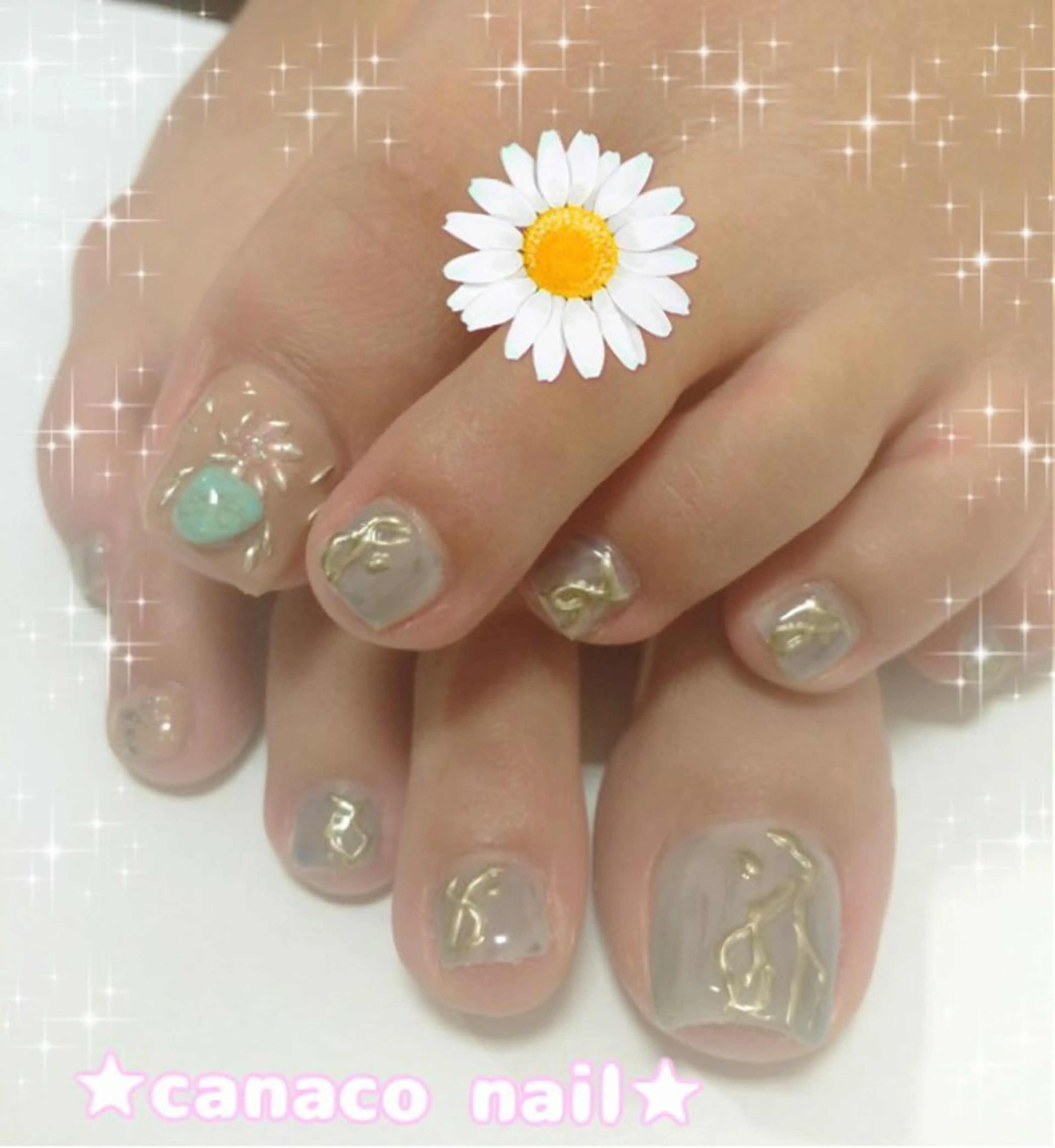 ネイル アートネイル Felice所属・ベテランネイル cnc  nailのネイルデザイン