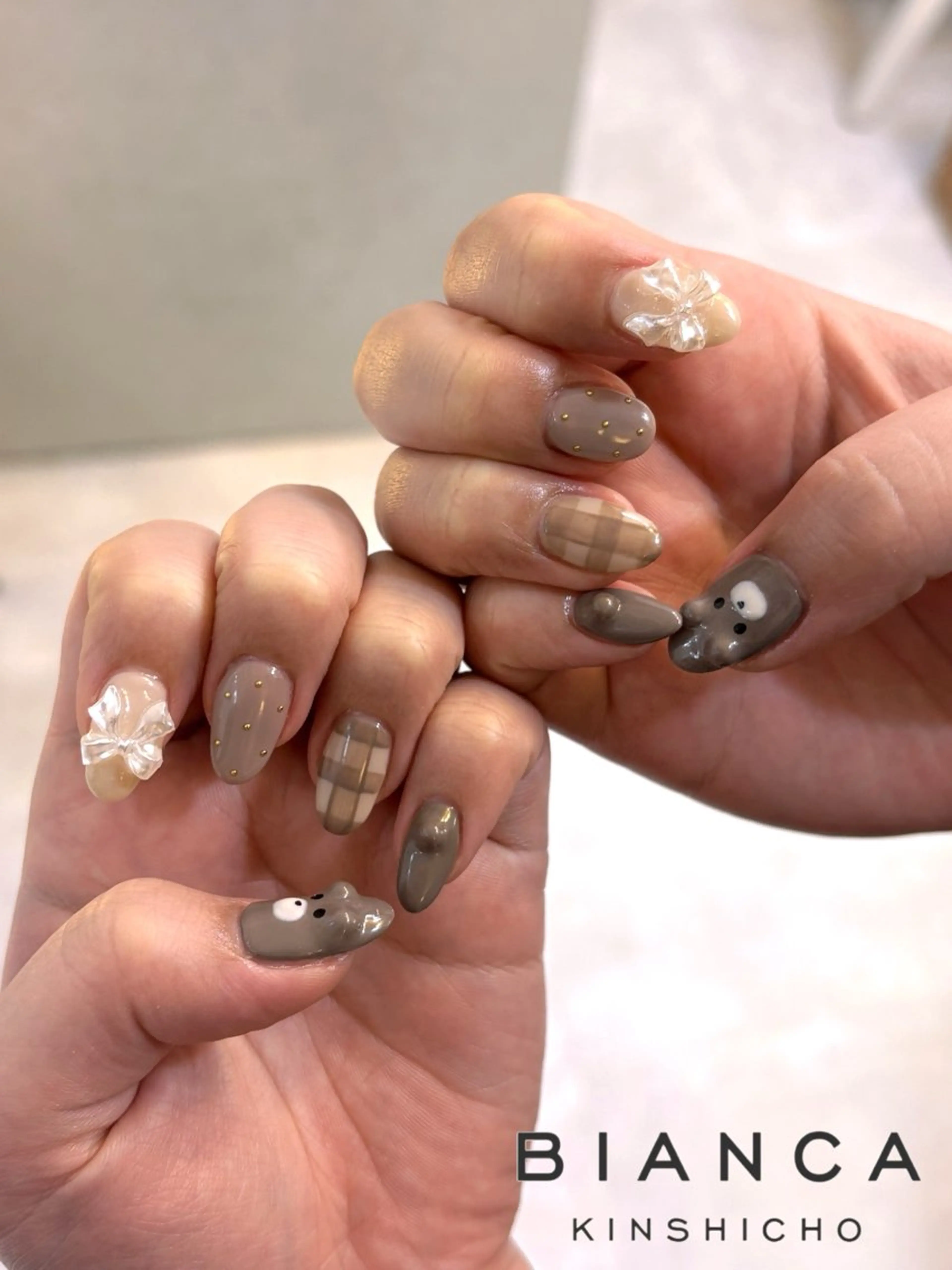 ネイル ハンドネイル マイ Bianca 錦糸町のネイルデザイン