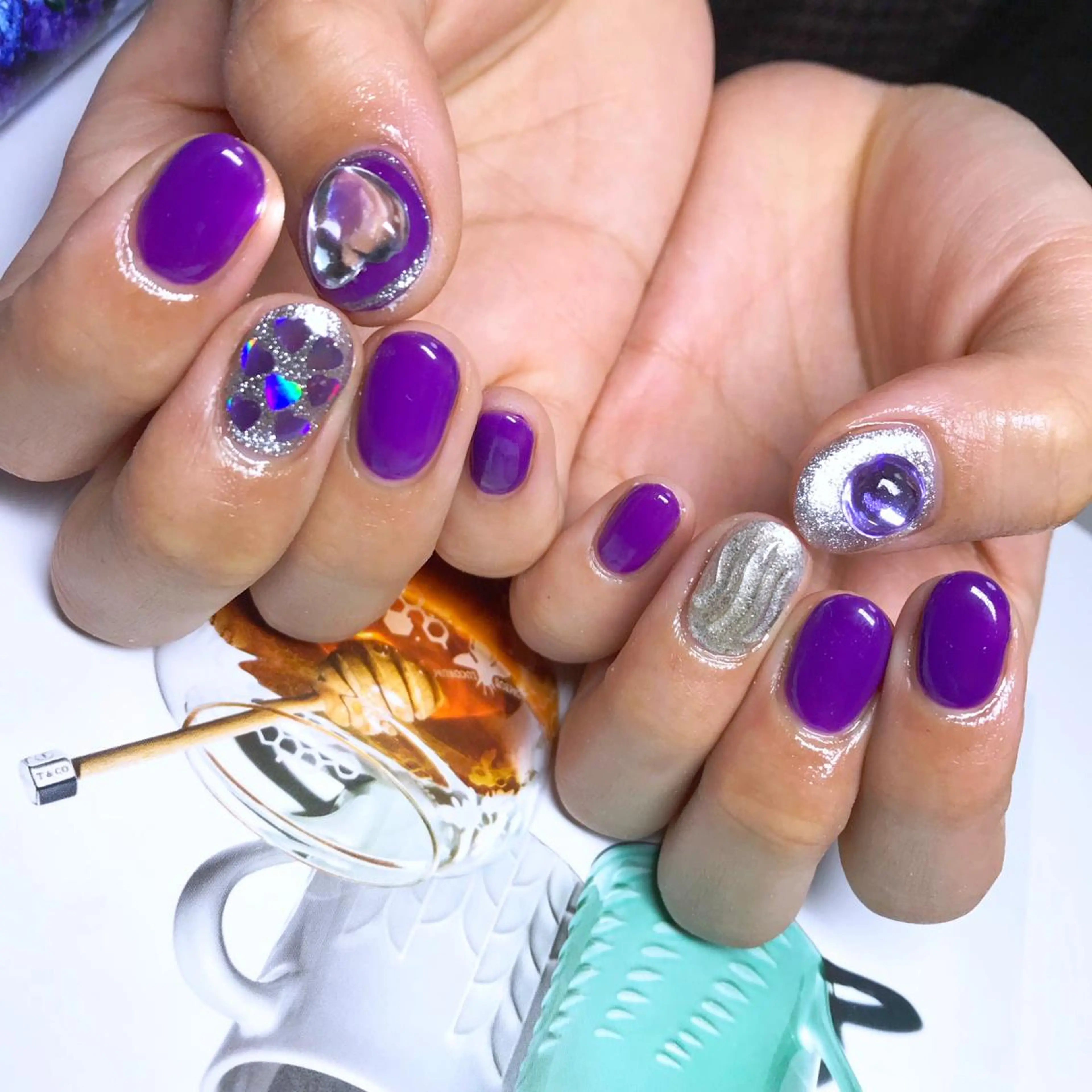 ネイル アートネイル 【カメレオン】 上村 祥子のヘアスタイル