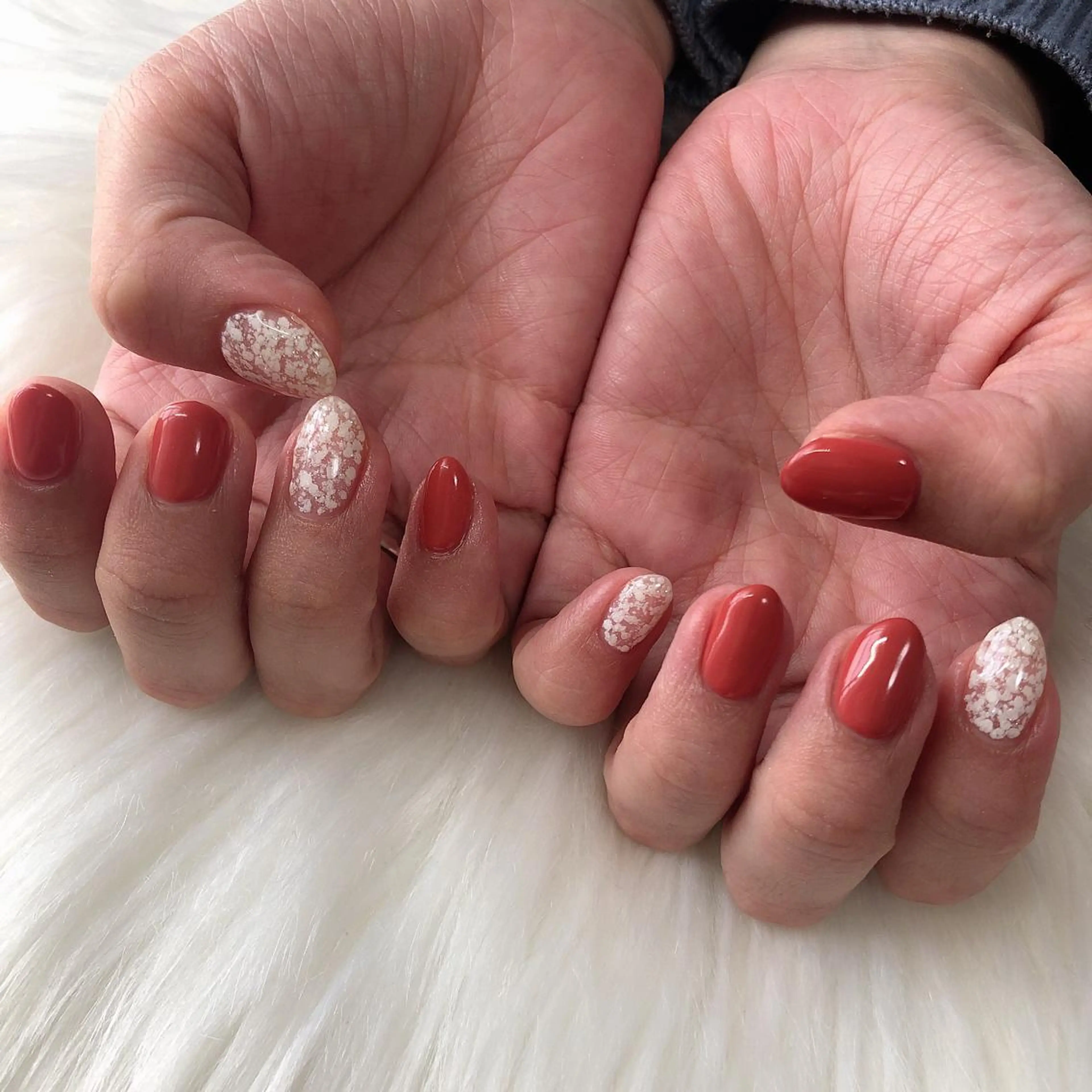 ネイル ハンドネイル 西岡 杏のネイルデザイン