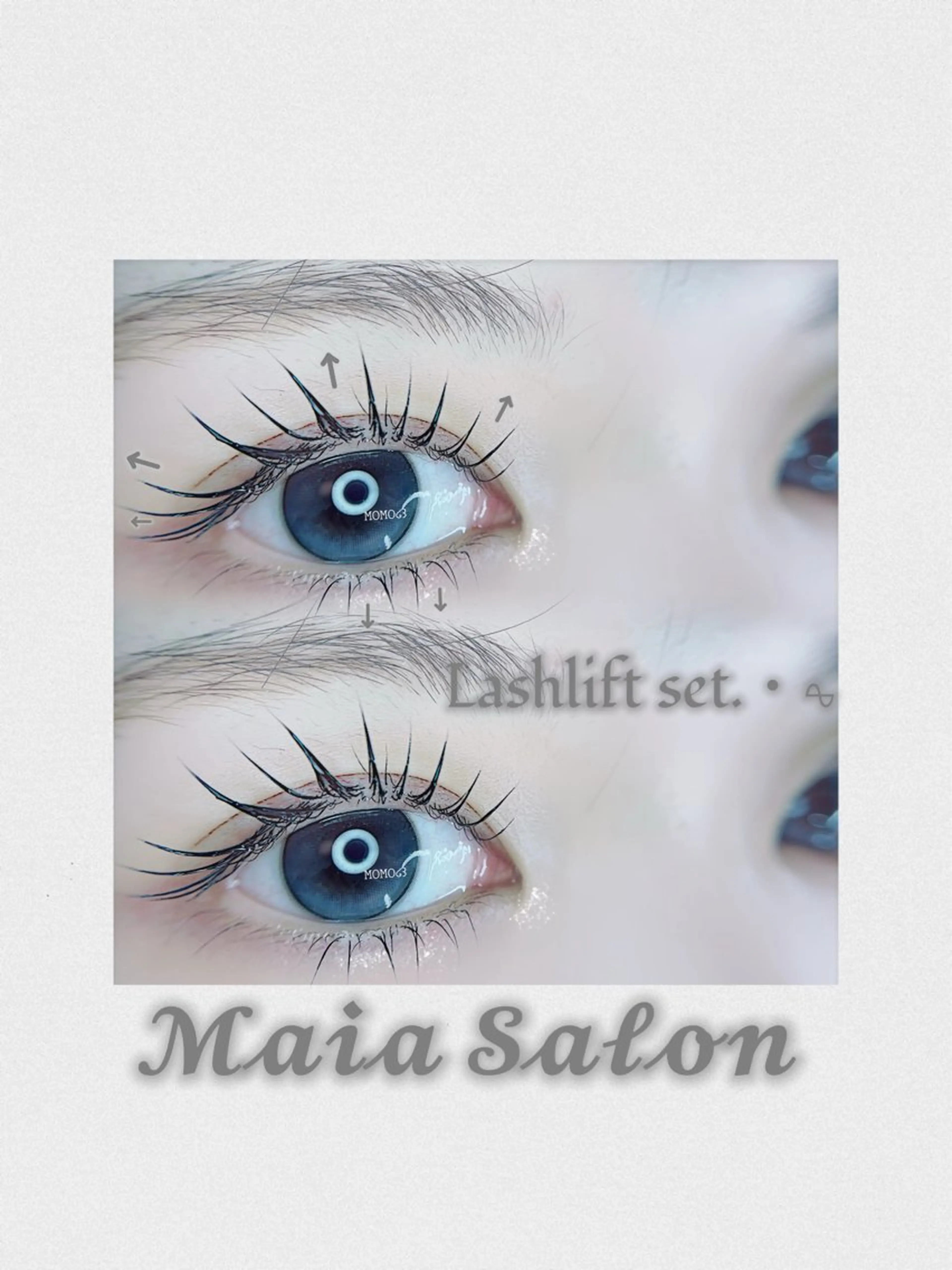 【人気No.3🧸逆さまつげ改善】౨ৎ次世代パリジェンヌorラッシュリフト(上)(下)の写真