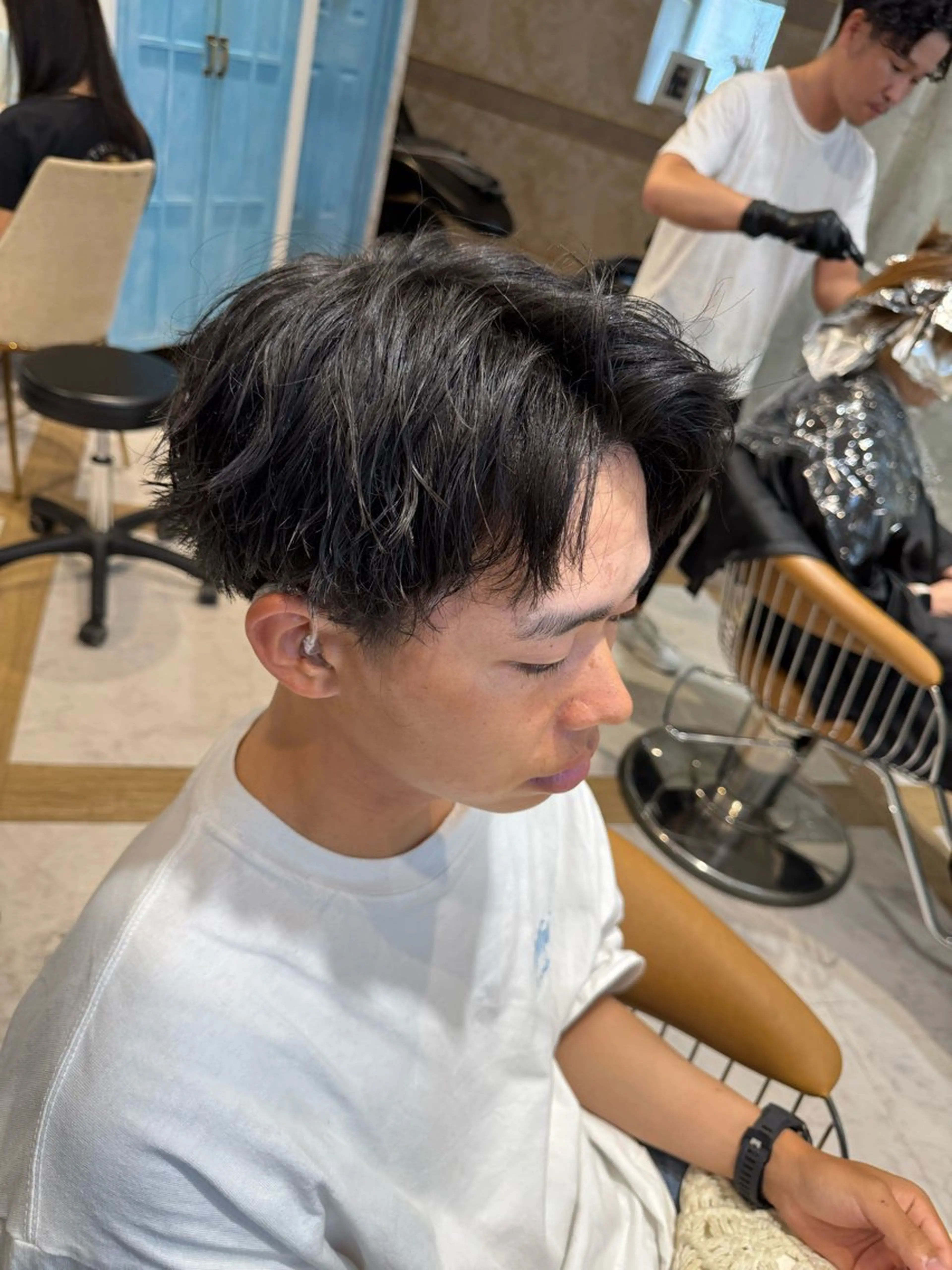 メンズ カット Lond  strada所属・ハクヤ心斎橋 パーマ/縮毛矯正のヘアスタイル