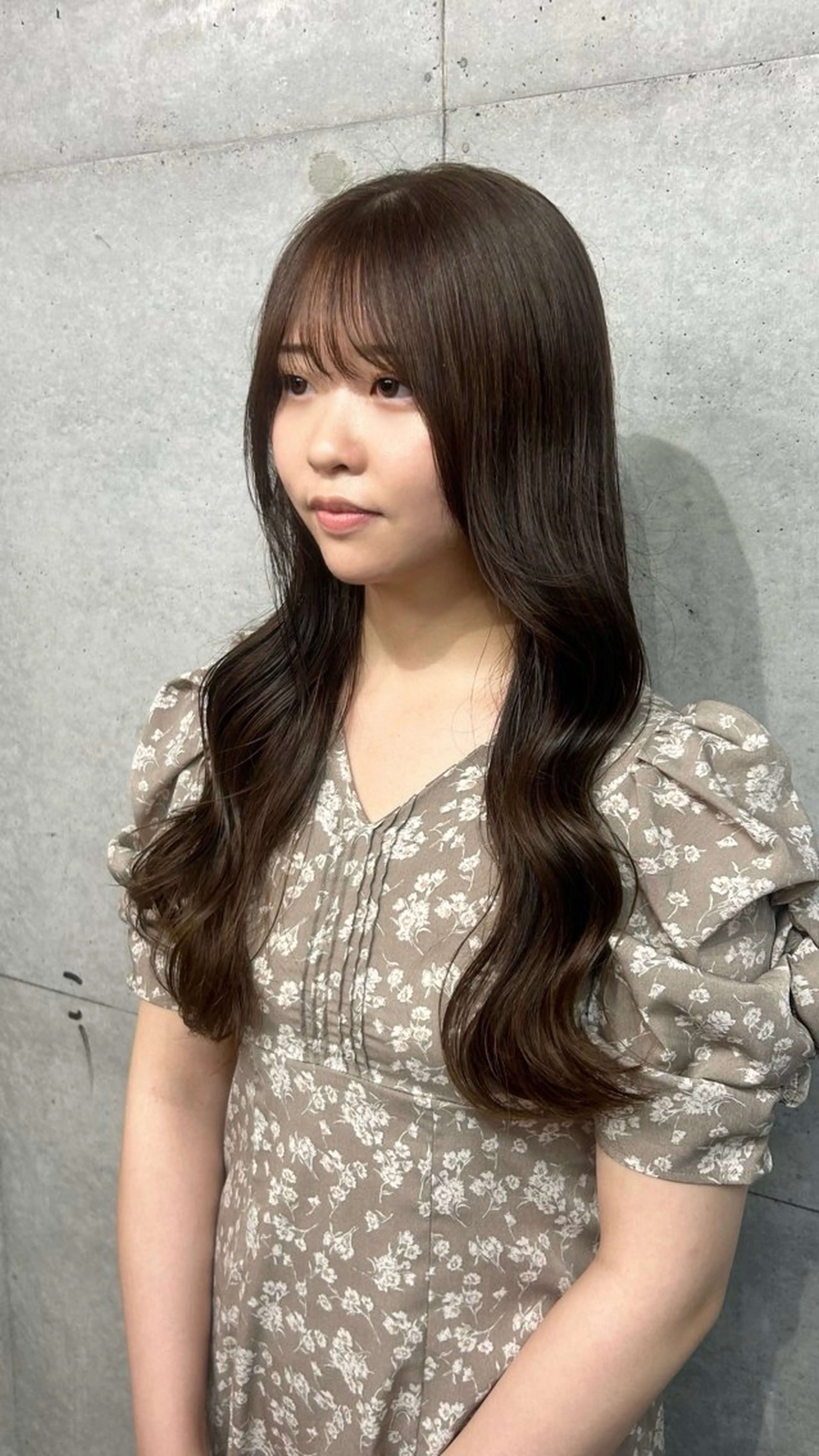 カラー Sog所属・manami/艶髪 /くすみカラーのヘアスタイル