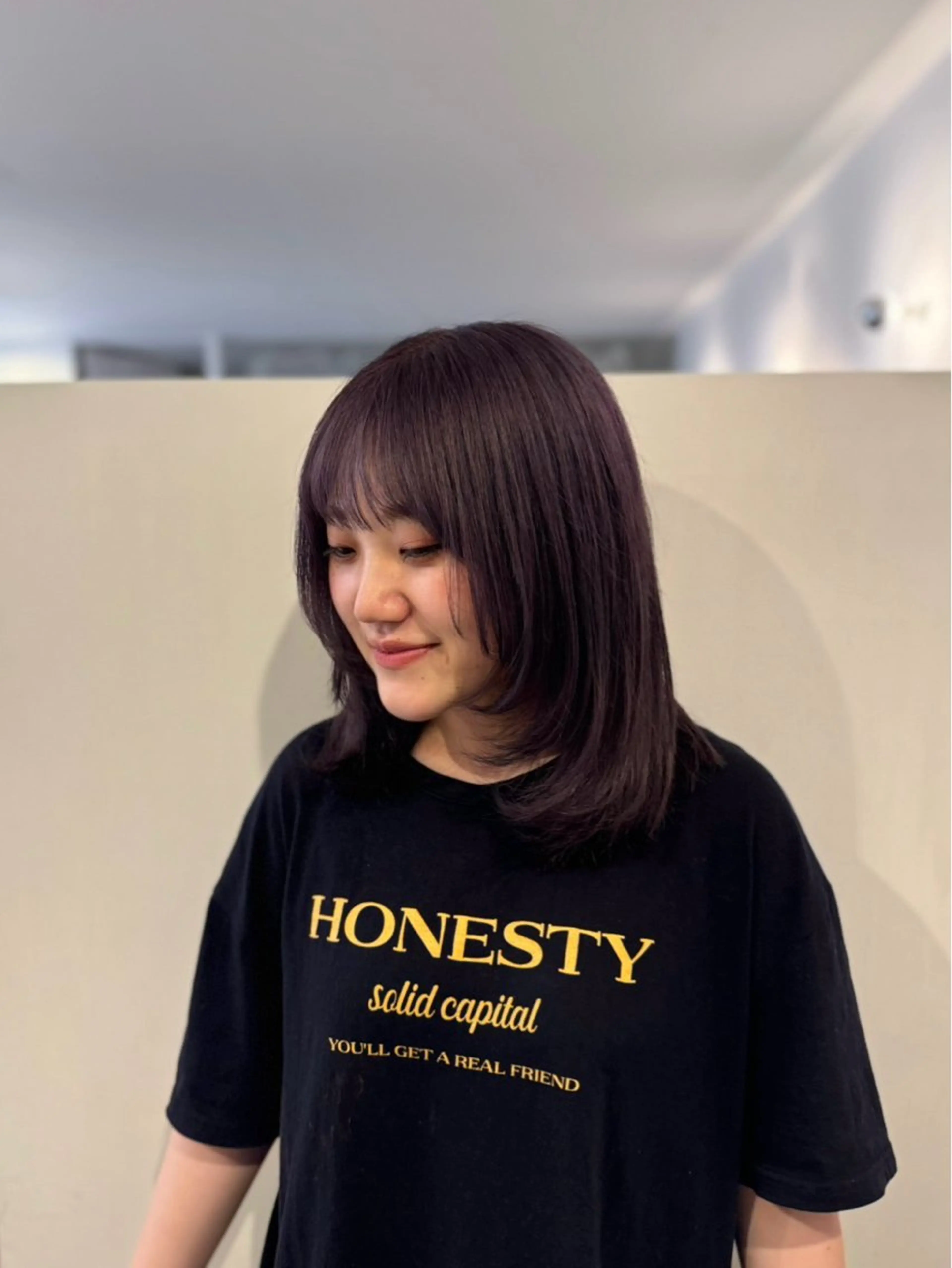 カラー 橋本 稀乃のヘアスタイル