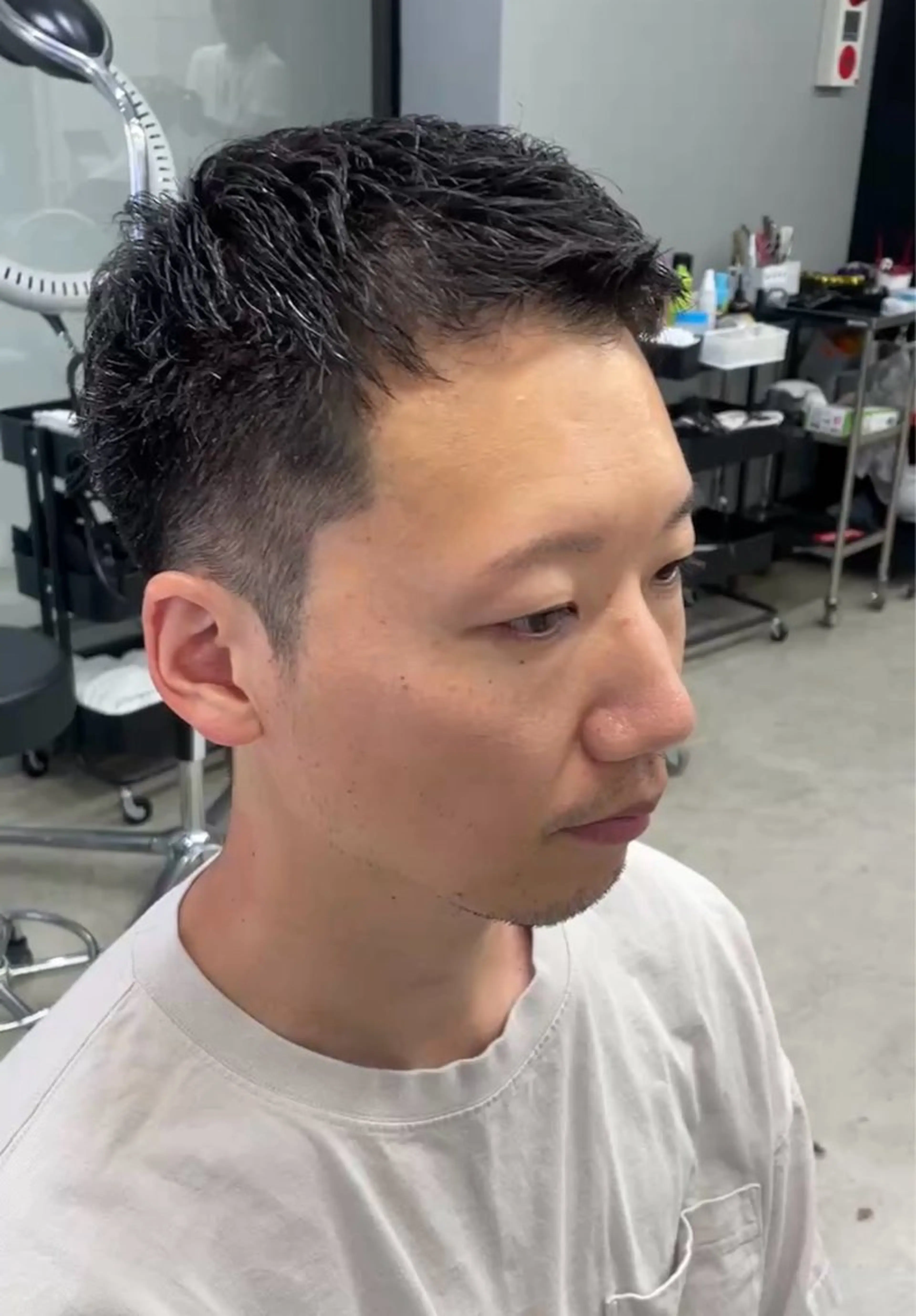 ショート メンズ メンズ専門サロン wokeのヘアスタイル