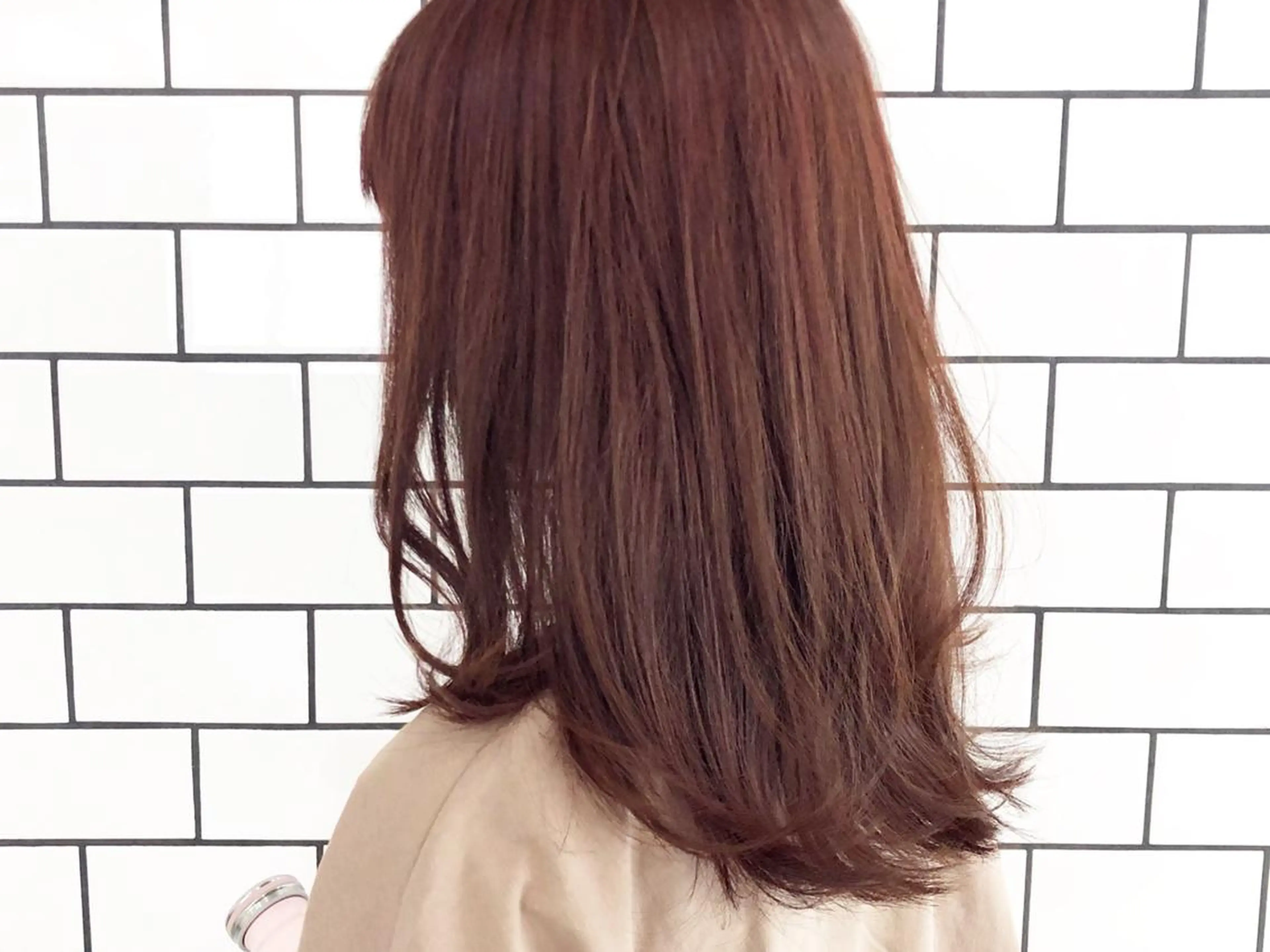 ミディアム カラー パーマ ヘアアレンジ ネイル マツエク・マツパ 川野 彩海のヘアスタイル