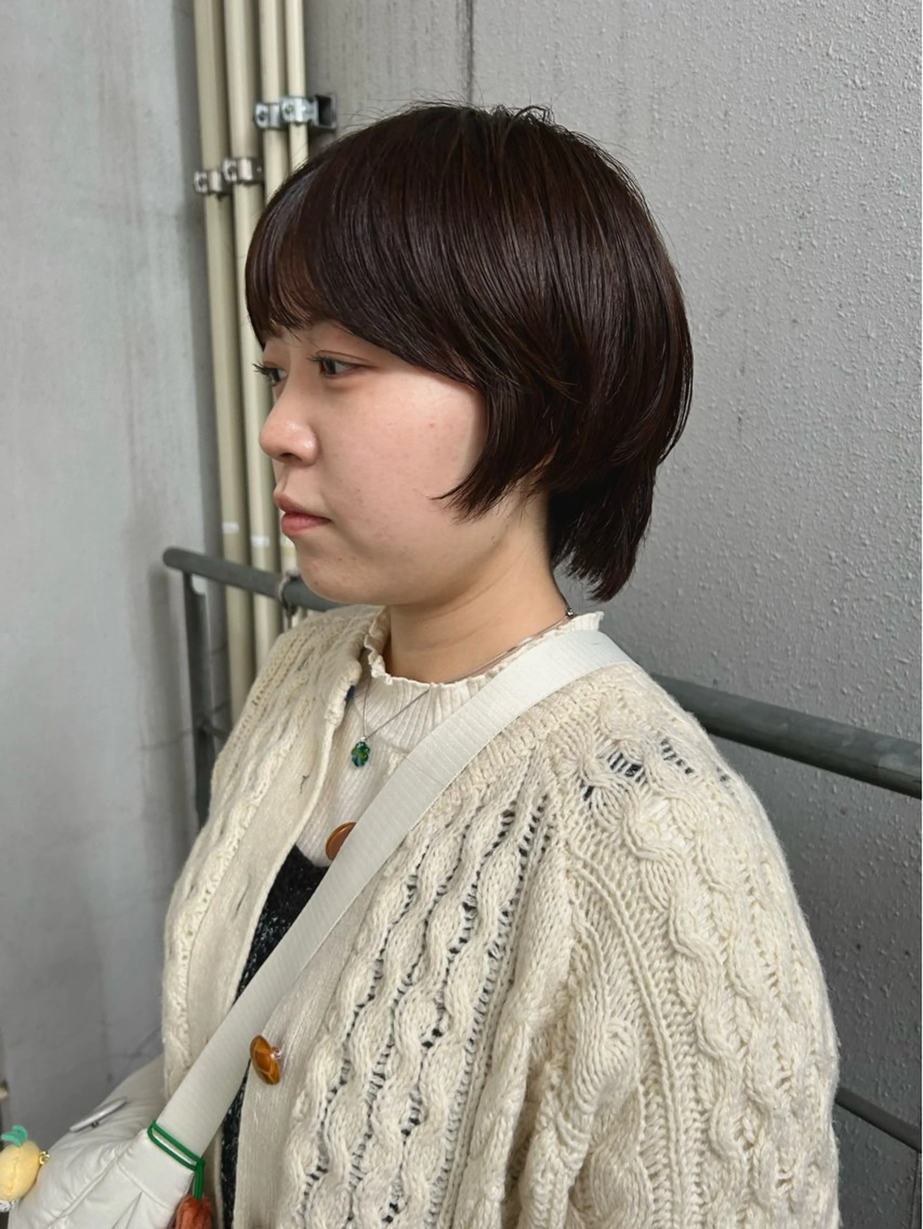 ショート パーマ カット パーマ トリートメント 海/ボブ パーマのヘアスタイル