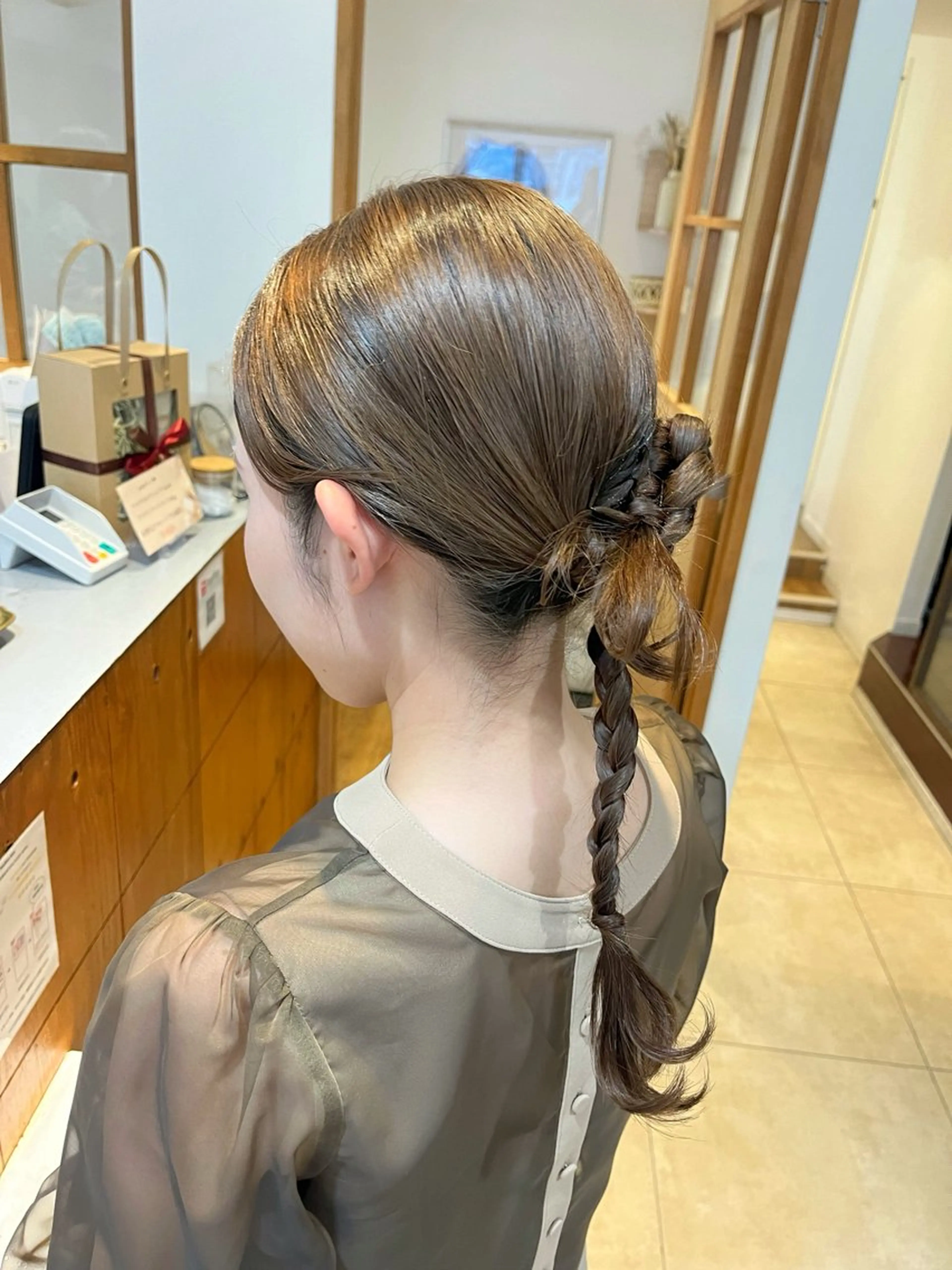 ヘアアレンジ カット ヘアセット 奥山 沙季(大井町)のヘアスタイル