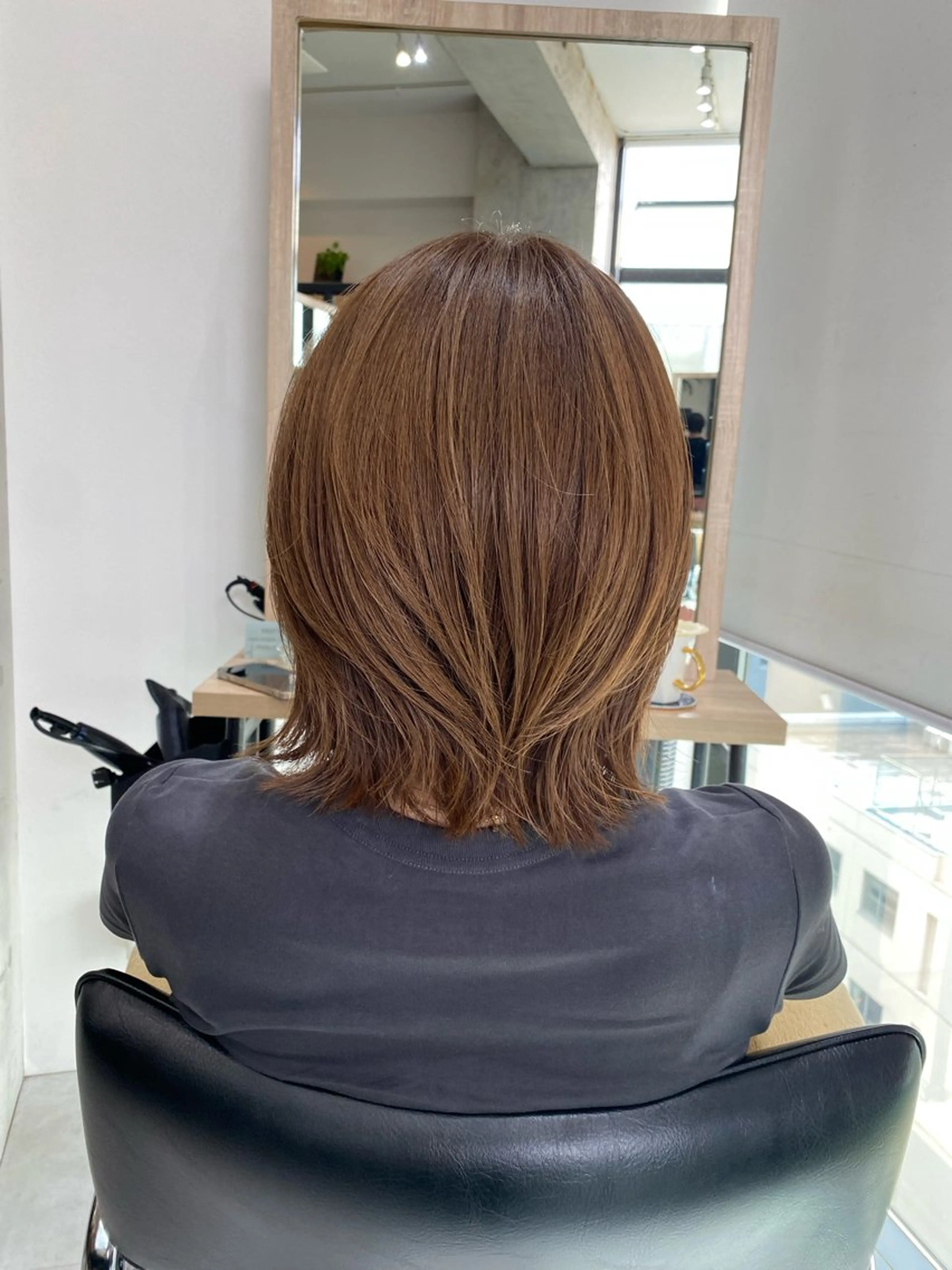 セミロング カラー 𣘺夲友梨/ メンズ/恵比寿のヘアスタイル