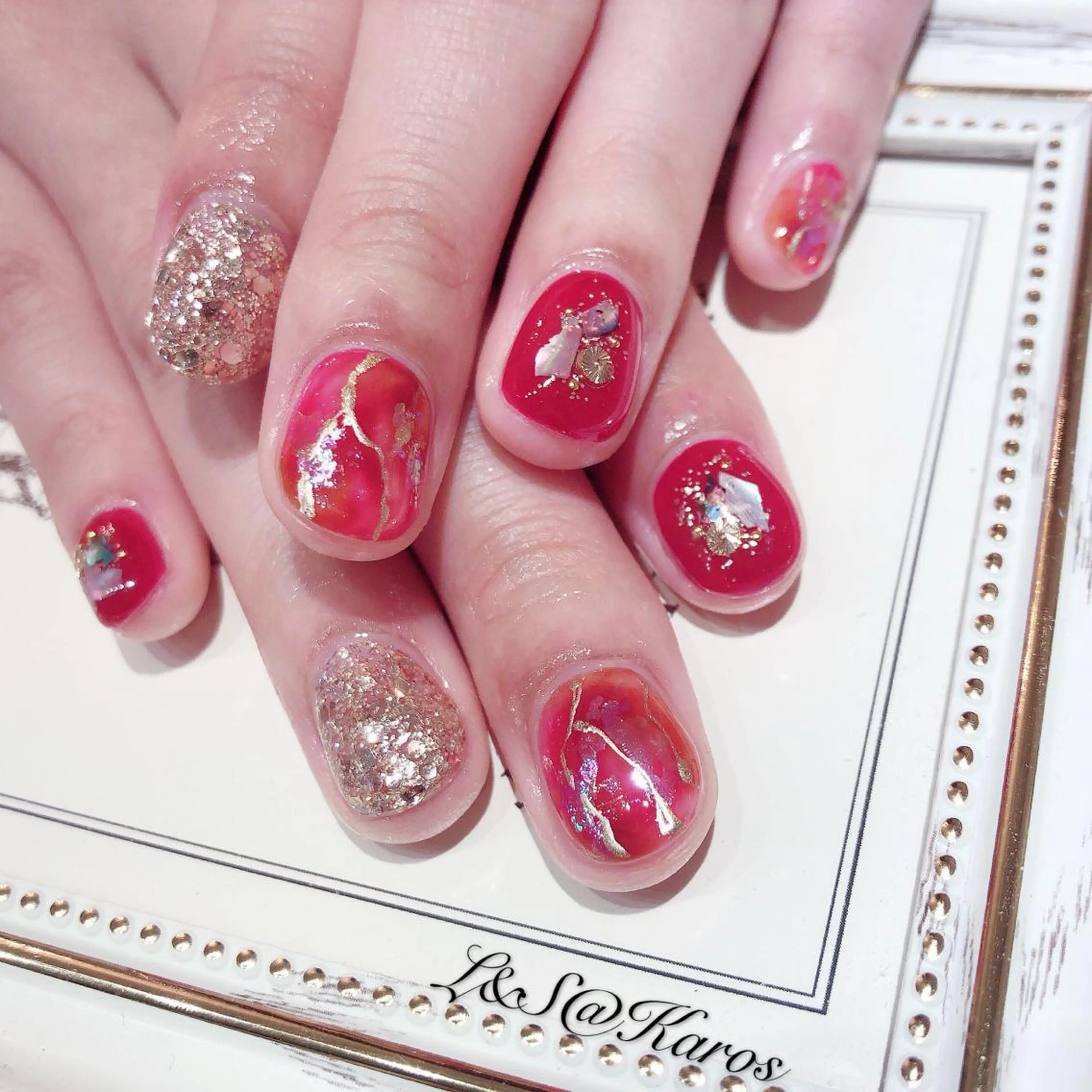 ネイル ハンドネイル L&S@Karos所属・L&S@ Karosのネイルデザイン