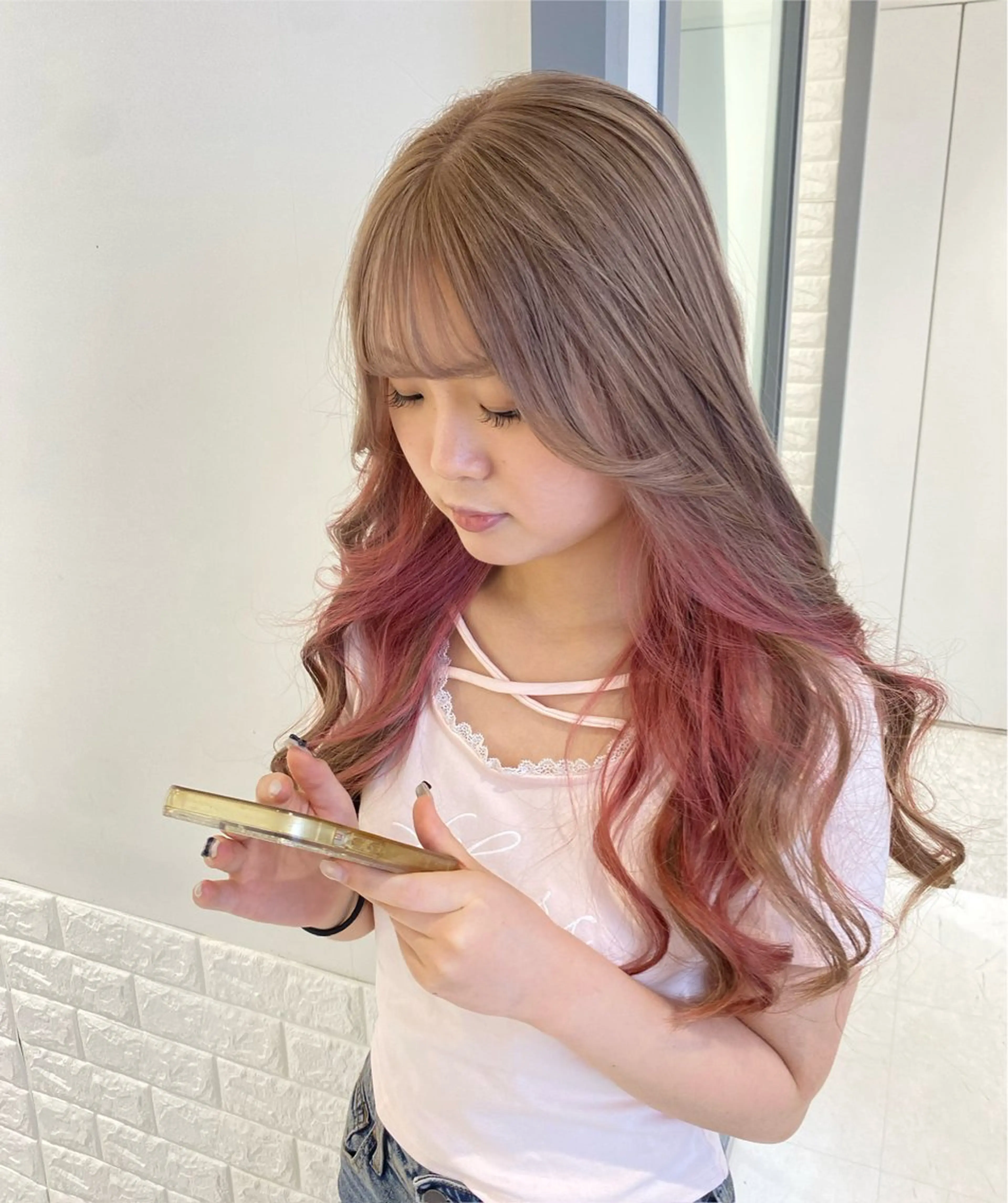 ロング カラー 🌻Insta指名 NO.1🌻Shoのヘアスタイル