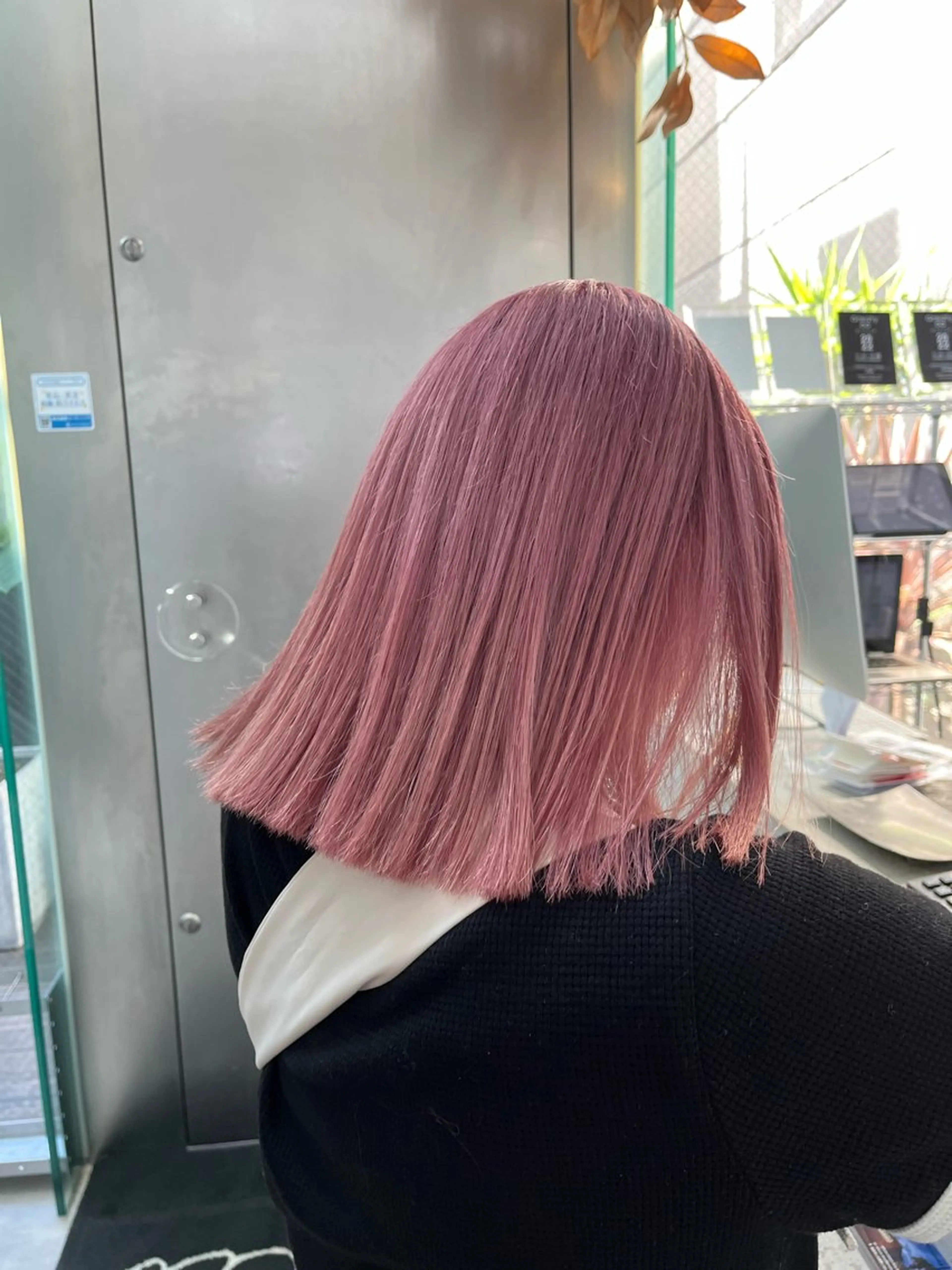 ショート オノ テンタのヘアスタイル