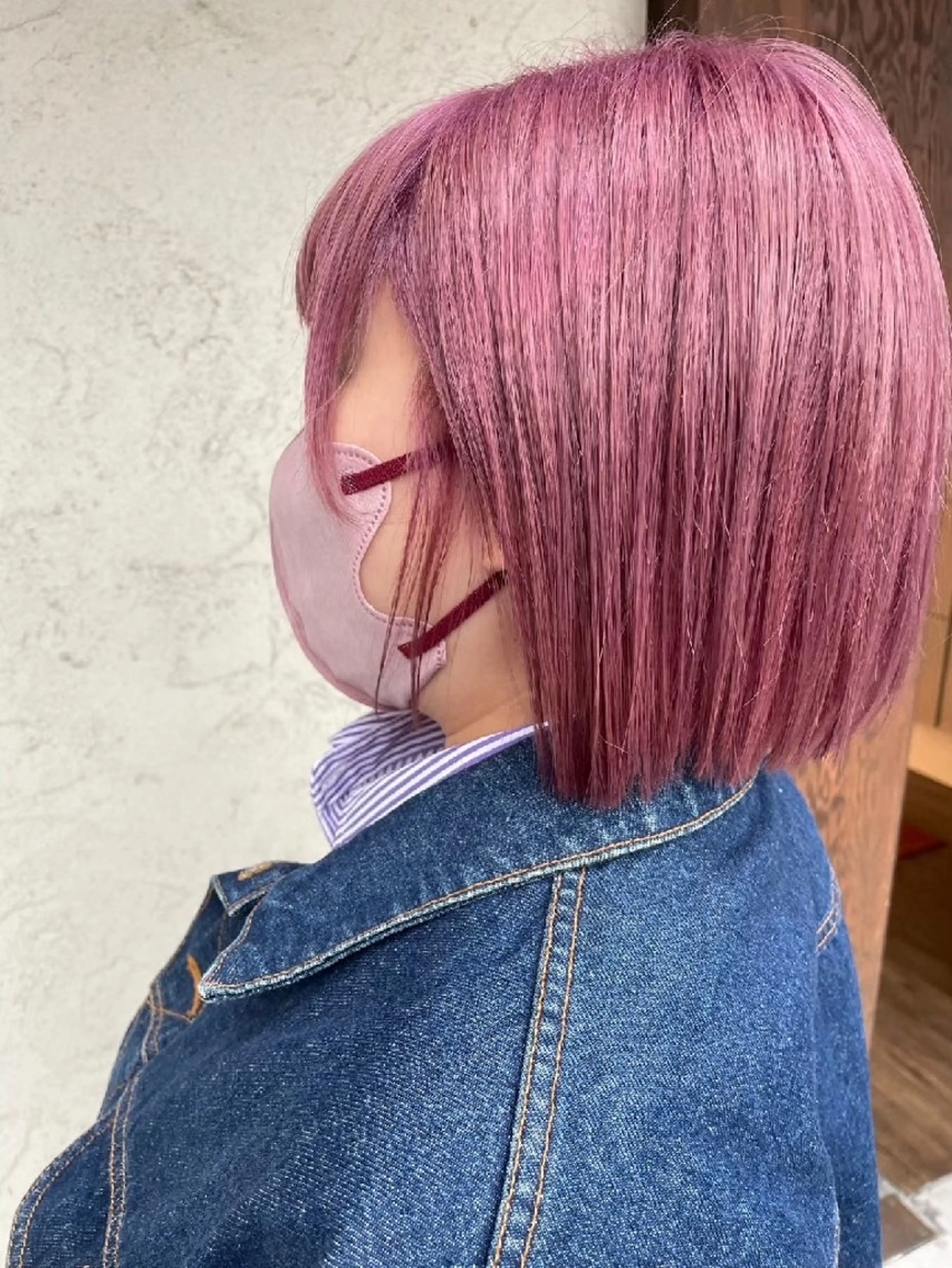 カラー 束感まつぱ🥑🤍 NATUKI🤍のマツエク・マツパデザイン