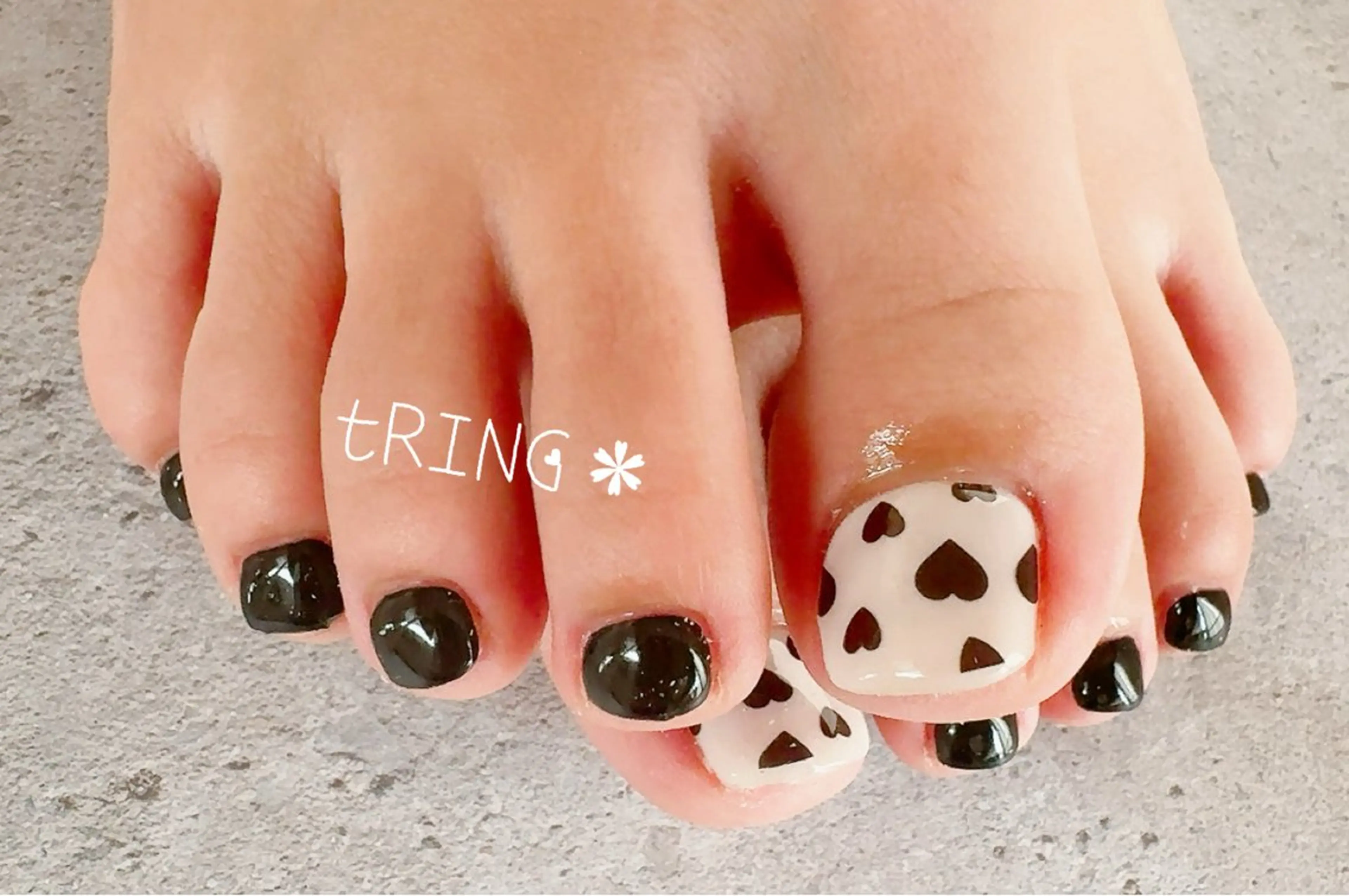 ネイル フットネイル tRING＊ しいの木台のネイルデザイン