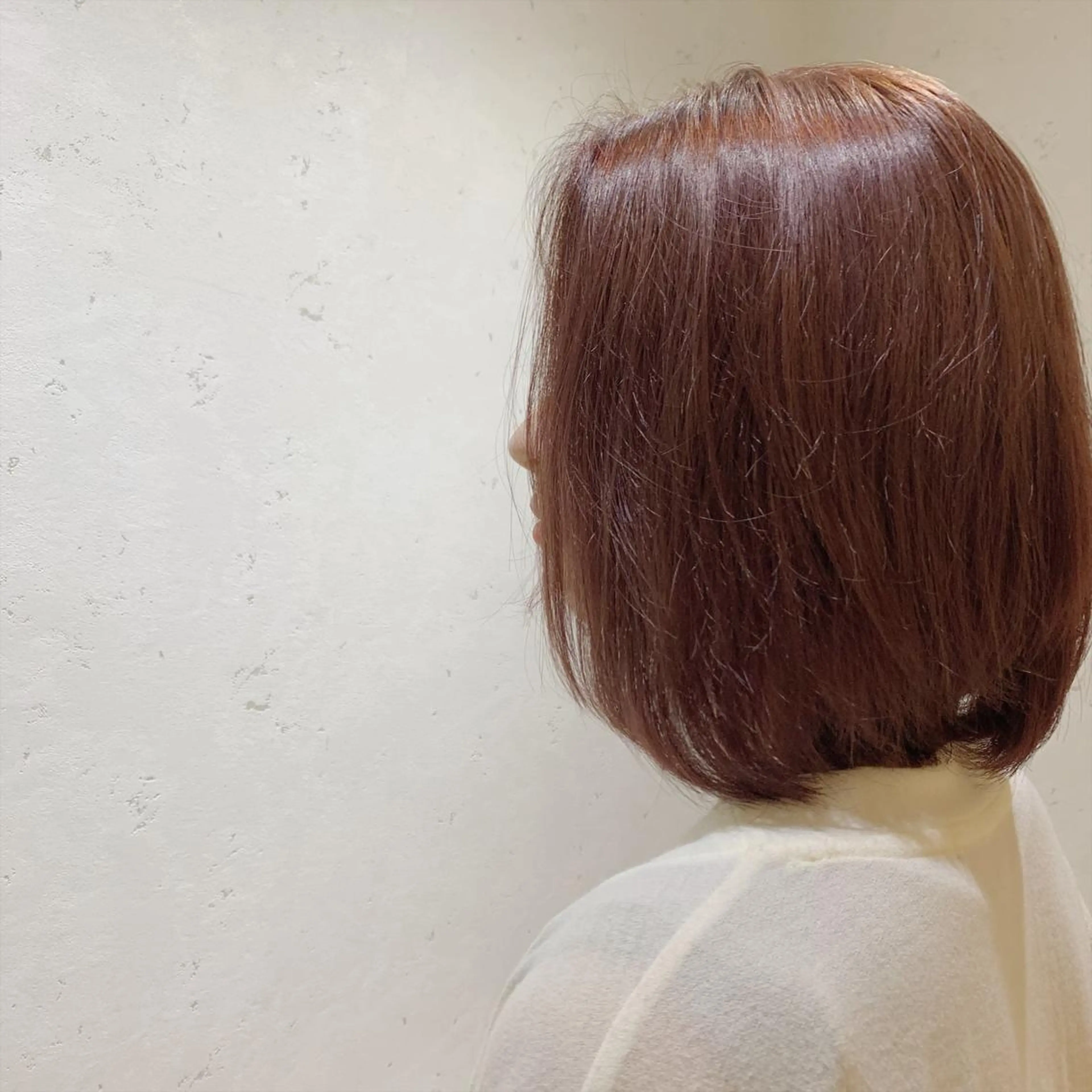 ショート カラー カット ヘアカラー トリートメント 外山 実咲のヘアスタイル