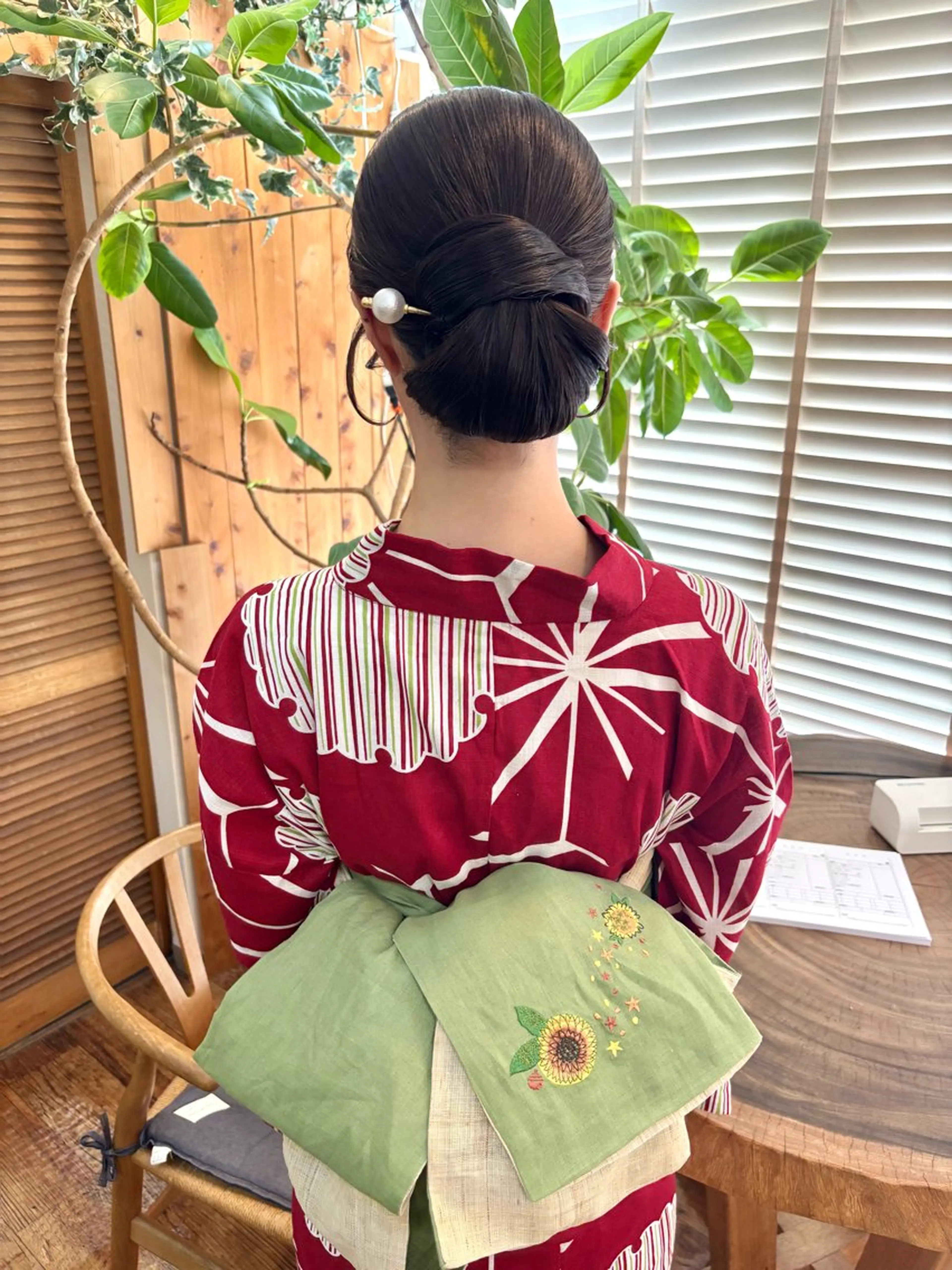 ロング ヘアアレンジ 浴衣 ヘアセット bright所属・miku ヘアセット/着付けのヘアスタイル