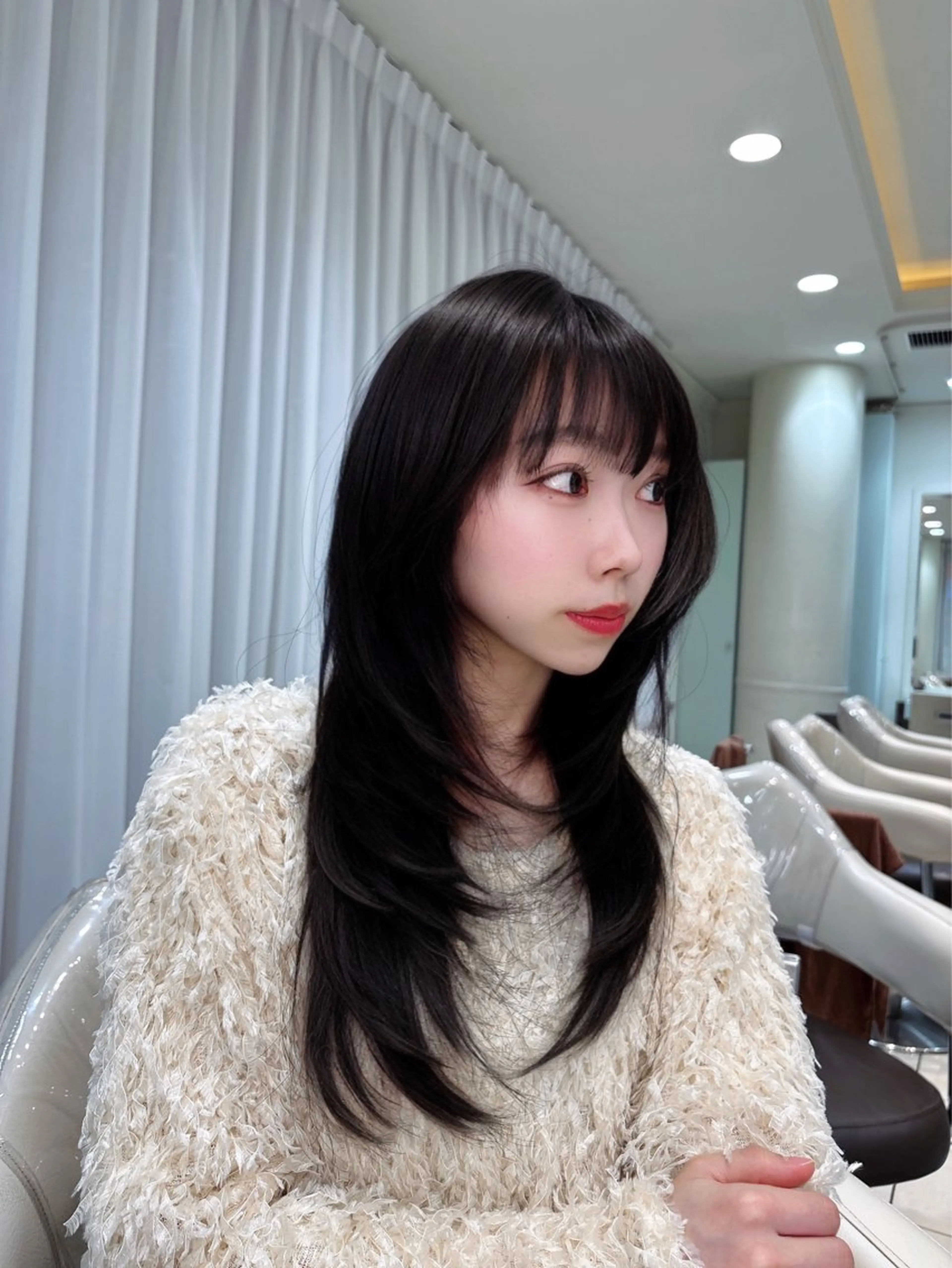 セミロング カット ヘアカラー トリートメント ♡大人カワイイ hair♡徳井はやとのヘアスタイル