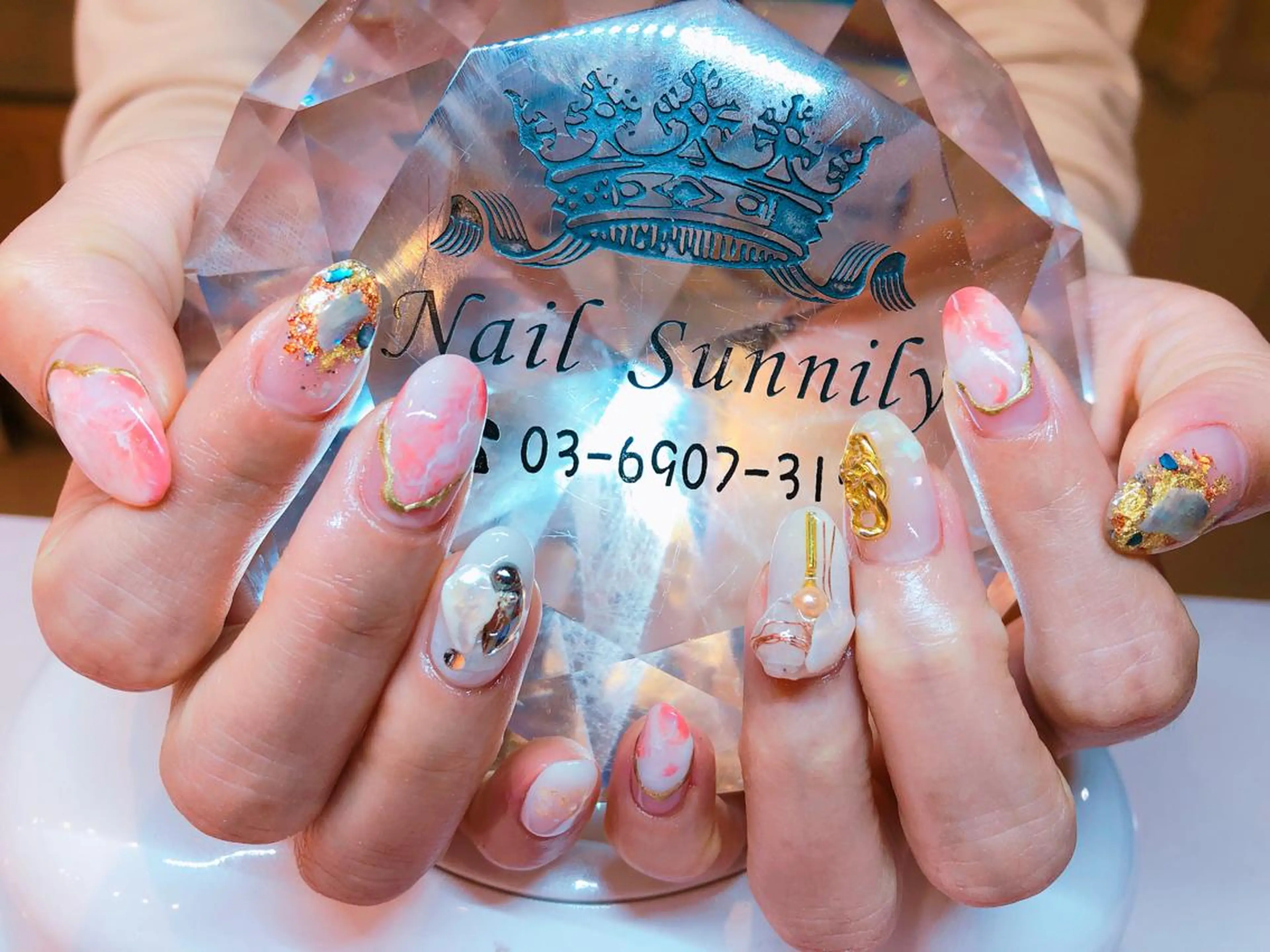 ネイル 長さだし専門店 M2　rikaのネイルデザイン