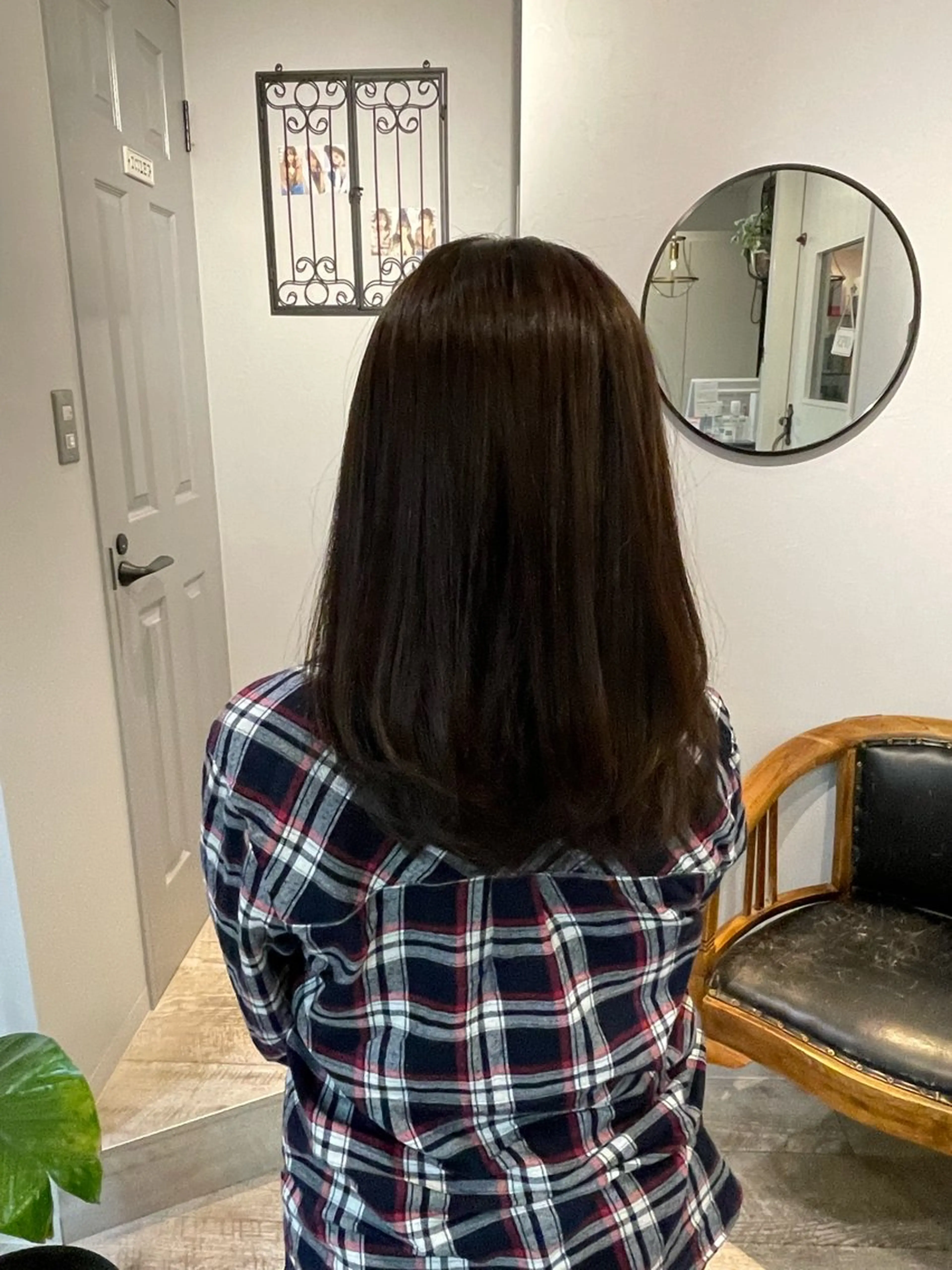 セミロング HAIR CARE DHK所属・坪森 野々香のヘアスタイル