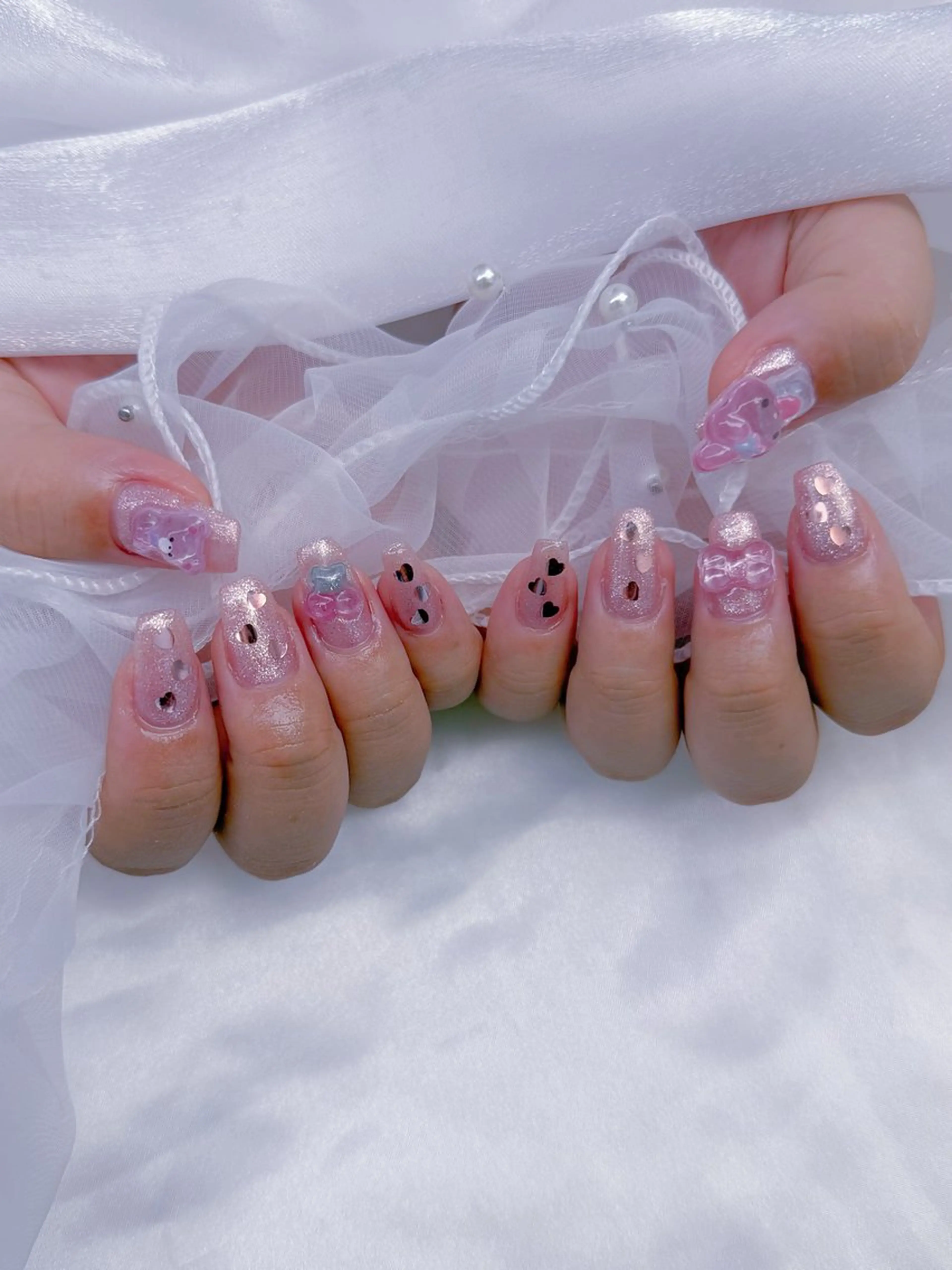 ネイル ハンドネイル Romymoon nail帆南☾ ໋のネイルデザイン