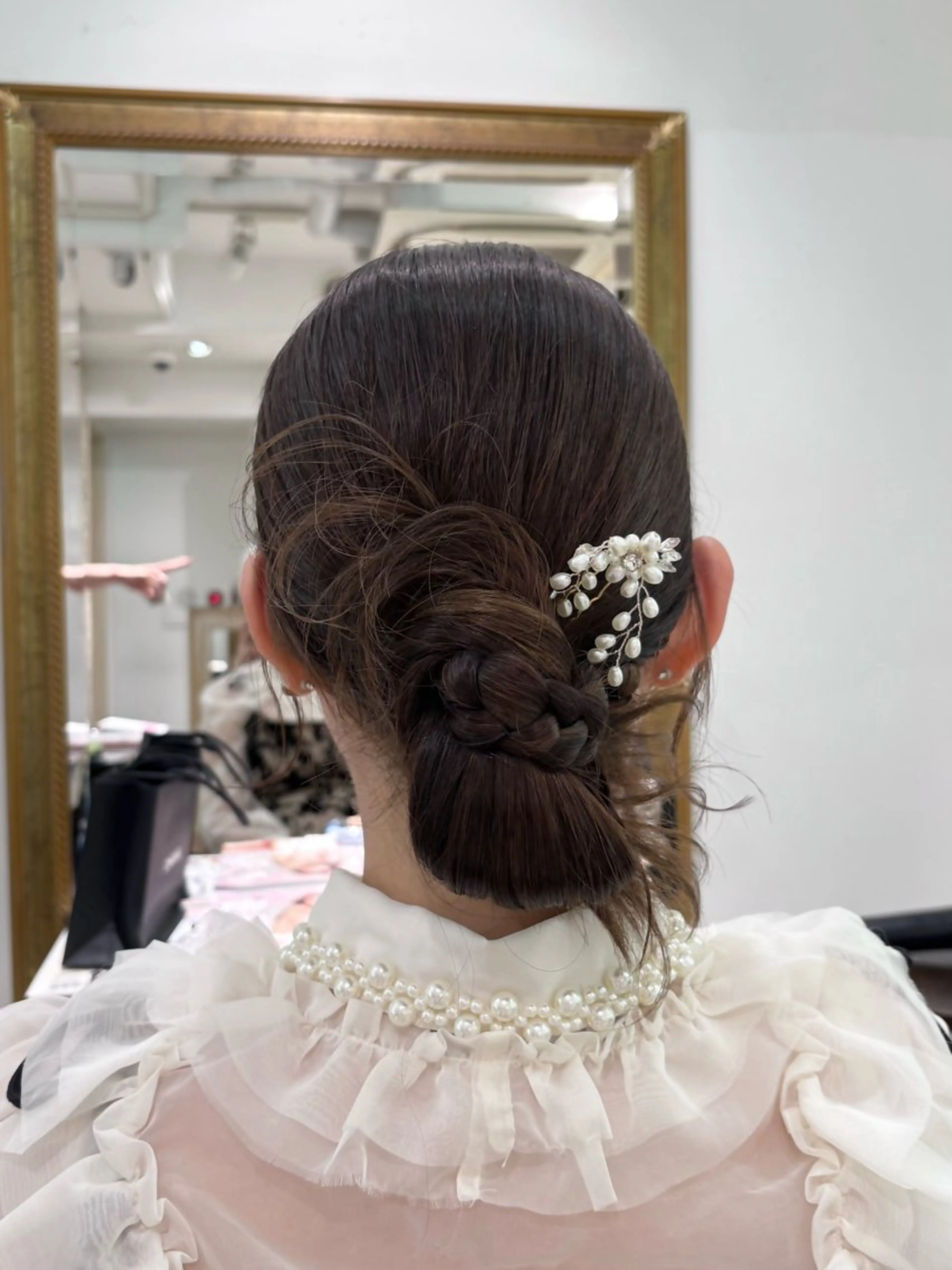 ヘアセット🎀結婚式や推し活前、イベント前にかわいく✨の写真