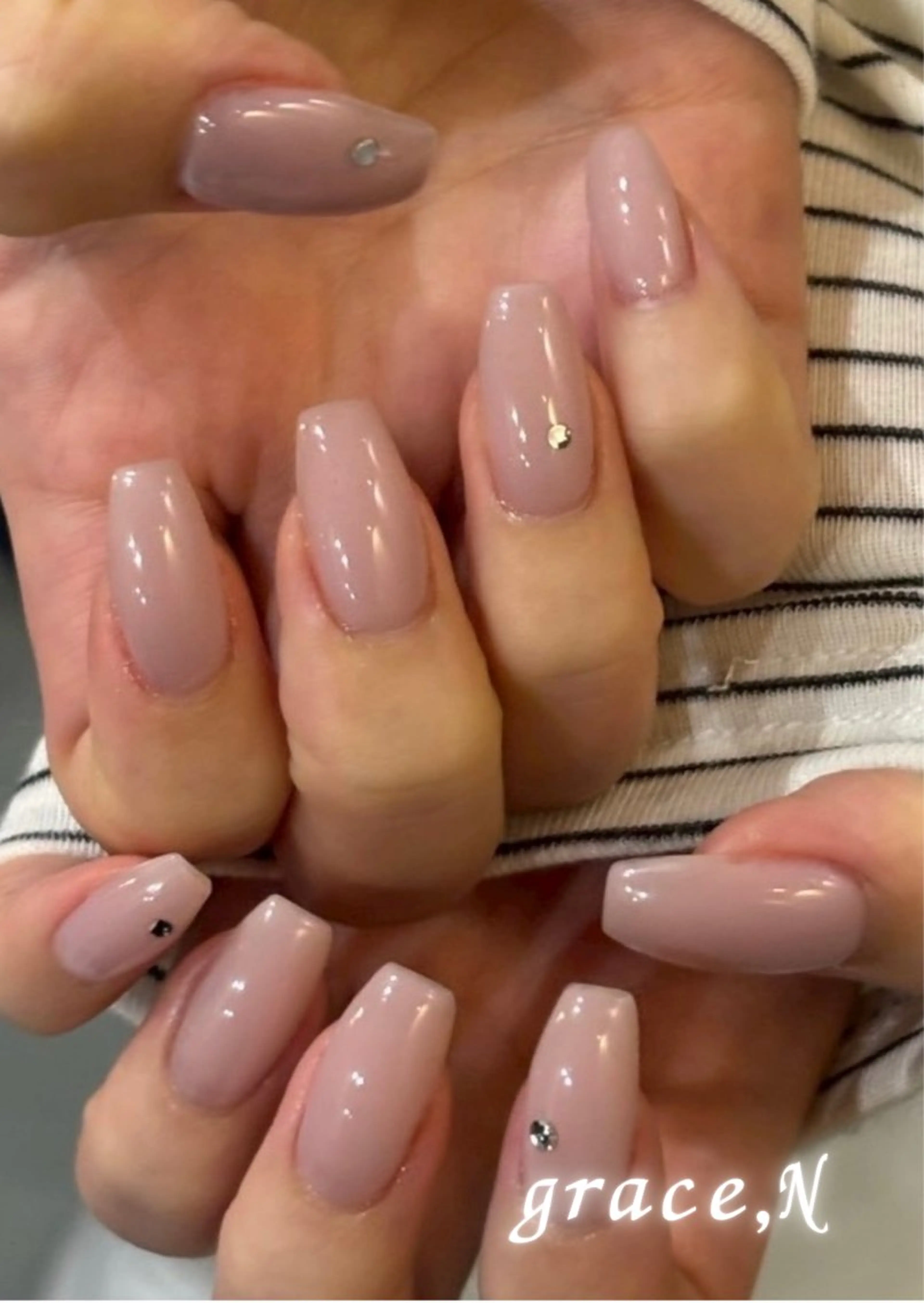 ネイル ハンドネイル grace,N-nakazaki所属・grace,N 2男性NGのネイルデザイン