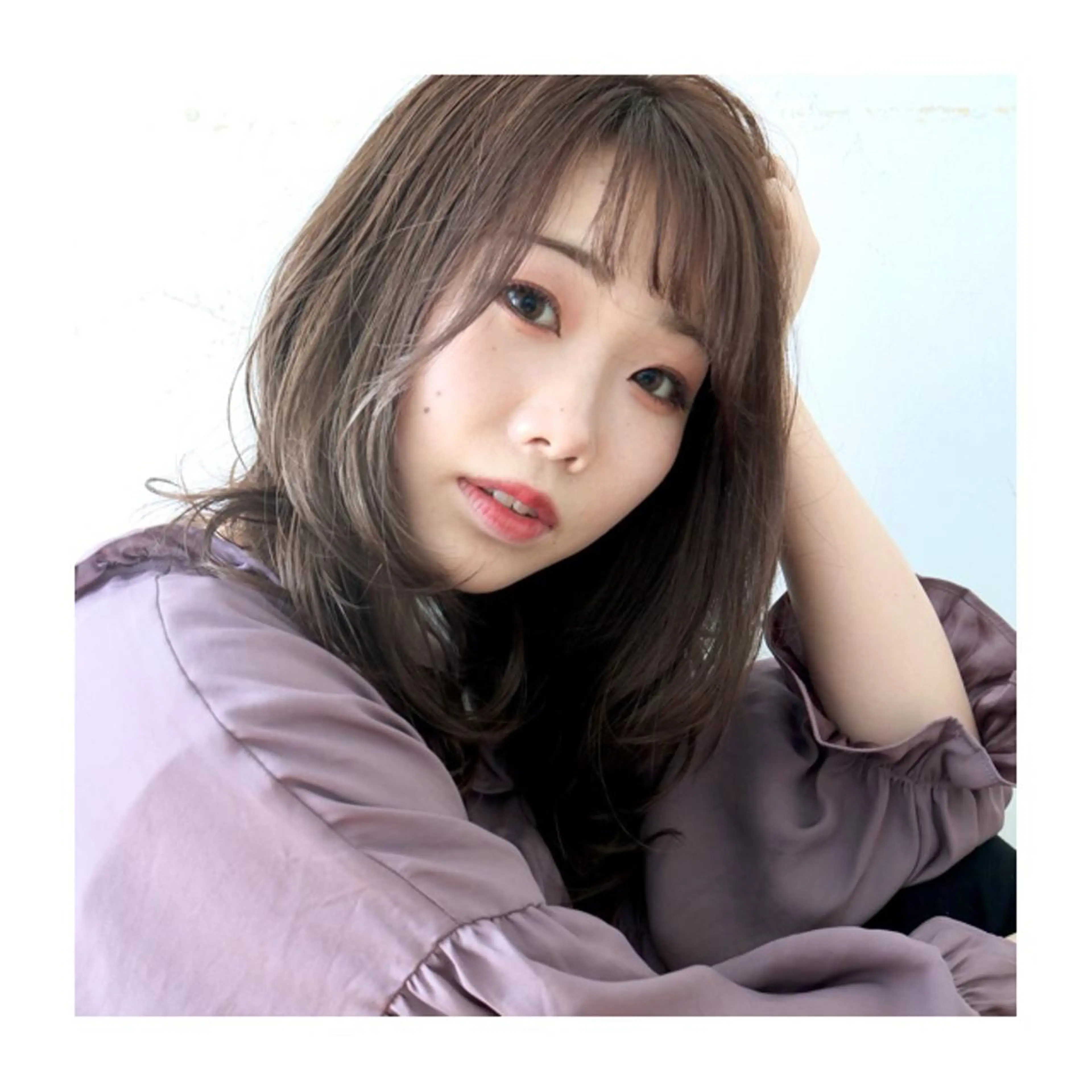 ワンカラー＋カット13500円の写真